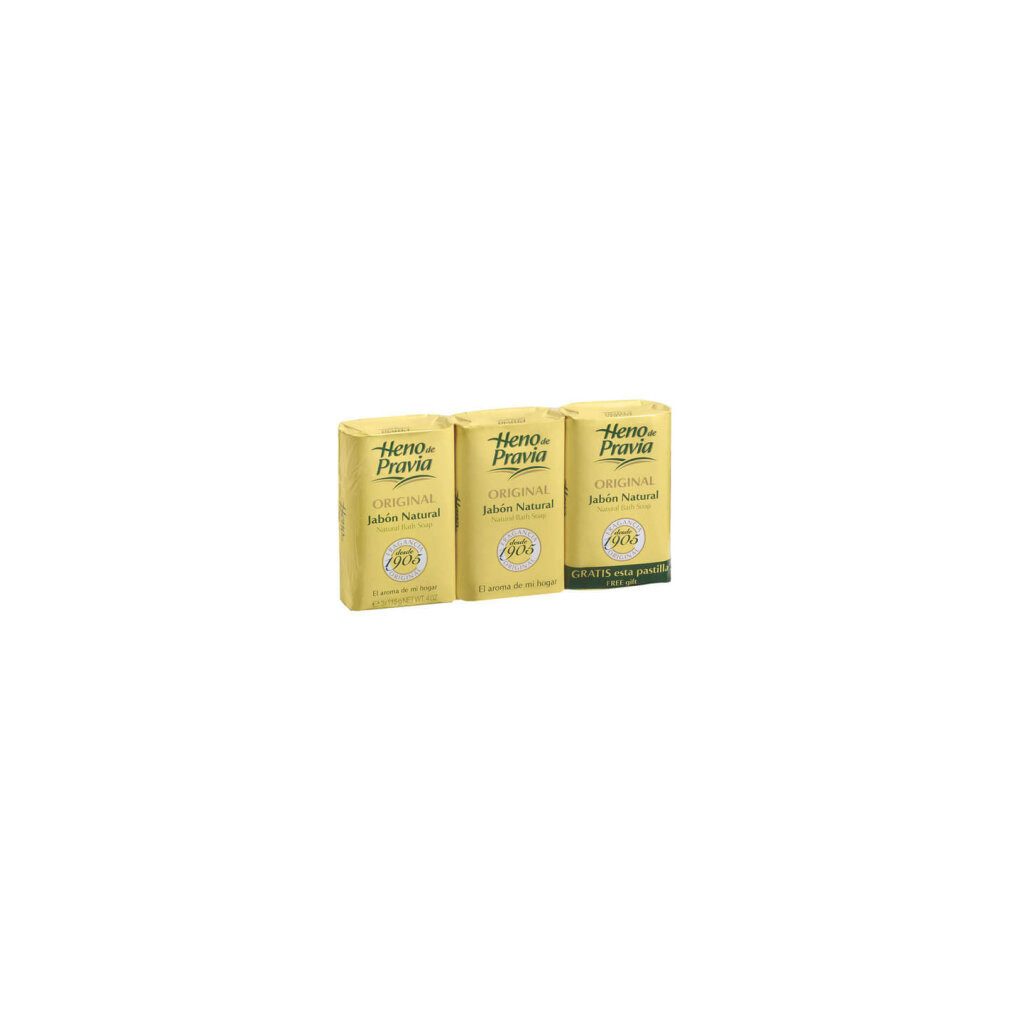 Heno De Pravia Feste Duschseife ORIGINAL NATURSEIFEN-PACKUNG 2 x 115 gr