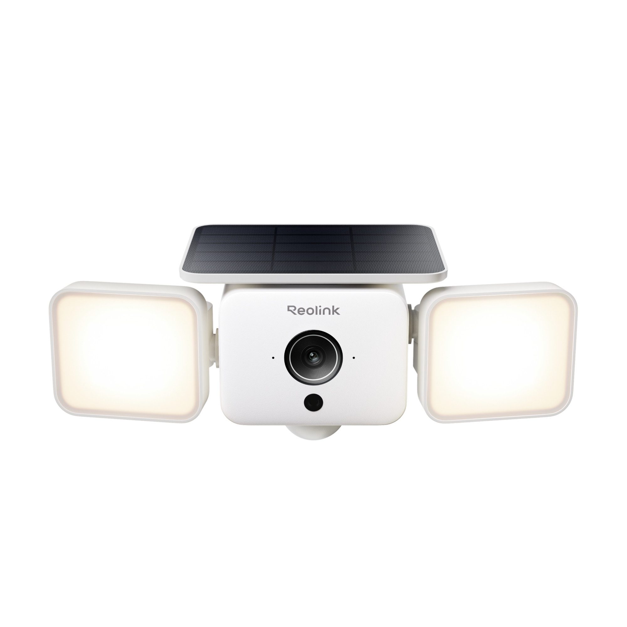 Reolink Überwachungskamera Solar Floodlight Cam - 4MP Solar-WLAN-Kamera mit Batteriebetrieb (AuBenbereich, 1-tlg., SolarEase™ Laden, Ton- & Lichtalarm, Smart-Erkennung, Zwei-Wege-Audio)