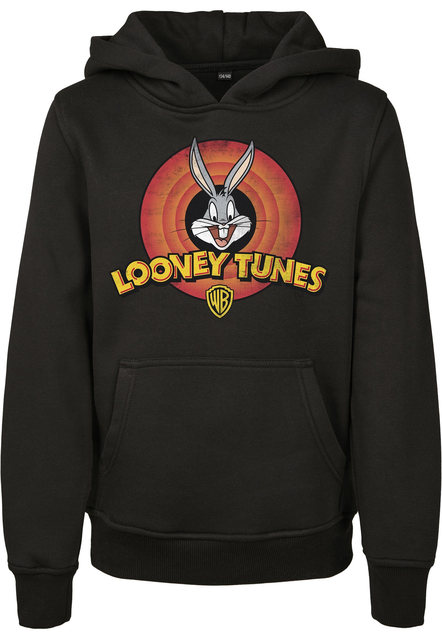 MisterTee Sweater Kinder Kids Looney Tunes Bugs Bunny Logo Hoody (1-tlg)