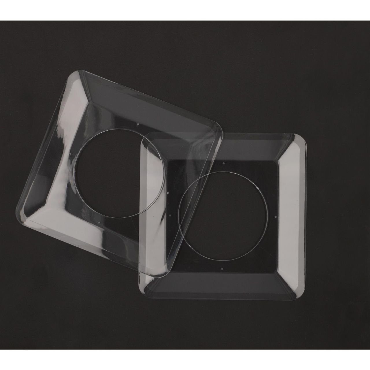 Thumbnail - UNITEC Abdeckrahmen Tapetenschoner 1-fach transparent 2x, PP