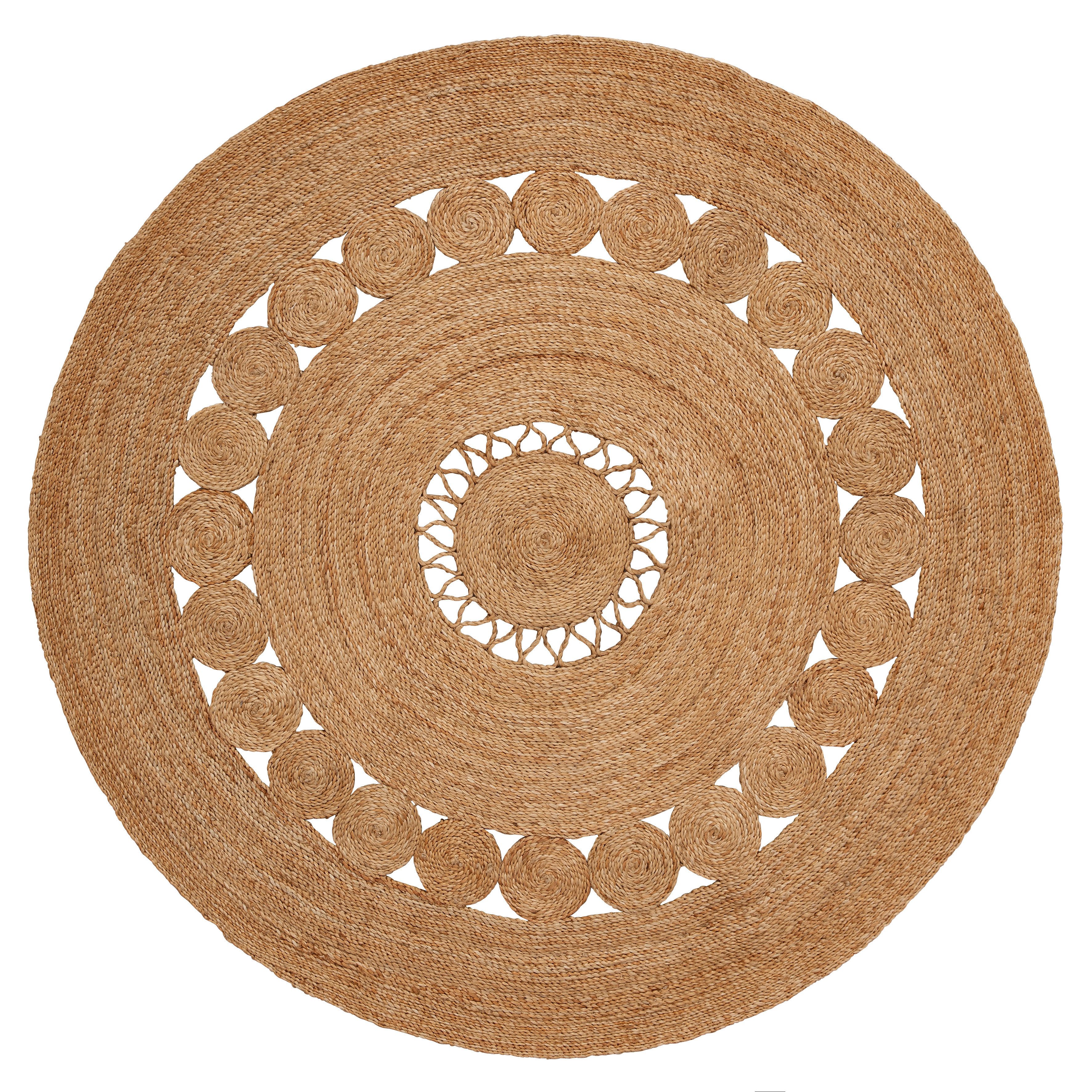my home Teppich Naturala, Jute-Teppich, handgefertigt, günstig online kaufen