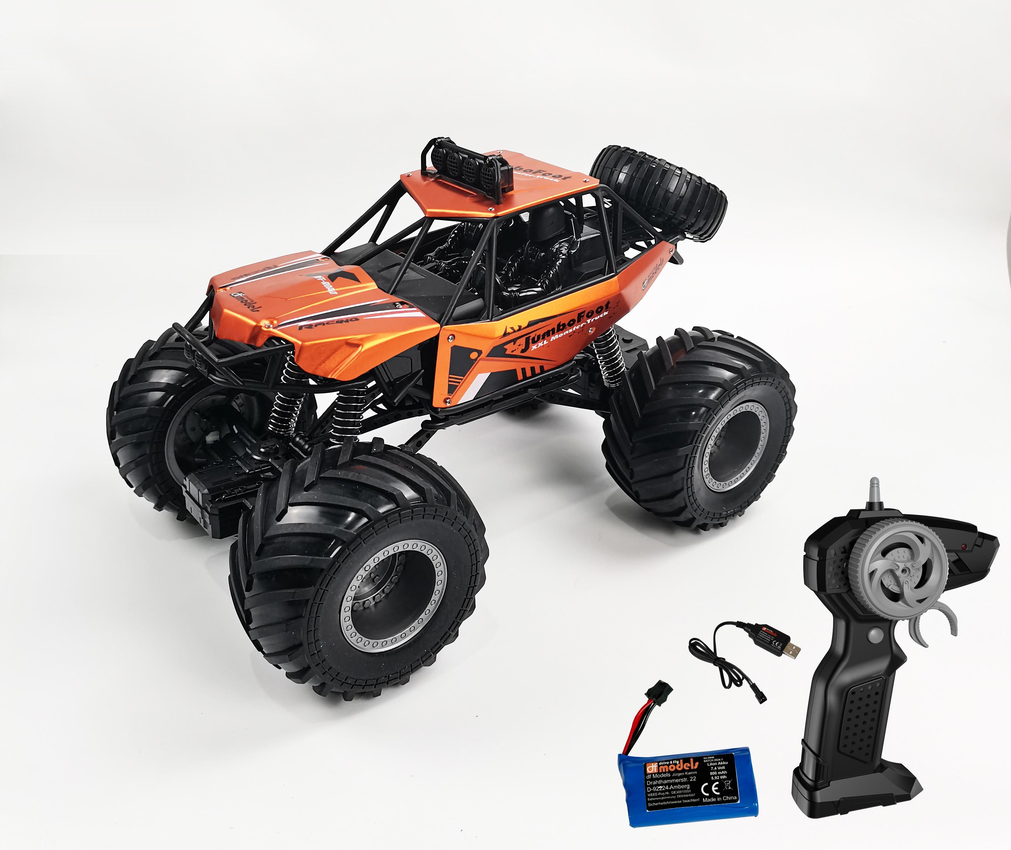 DF-Models Spielzeug-Auto DF Models DF JUMBO FOOT V2 Off-Roader 1:10 RTR