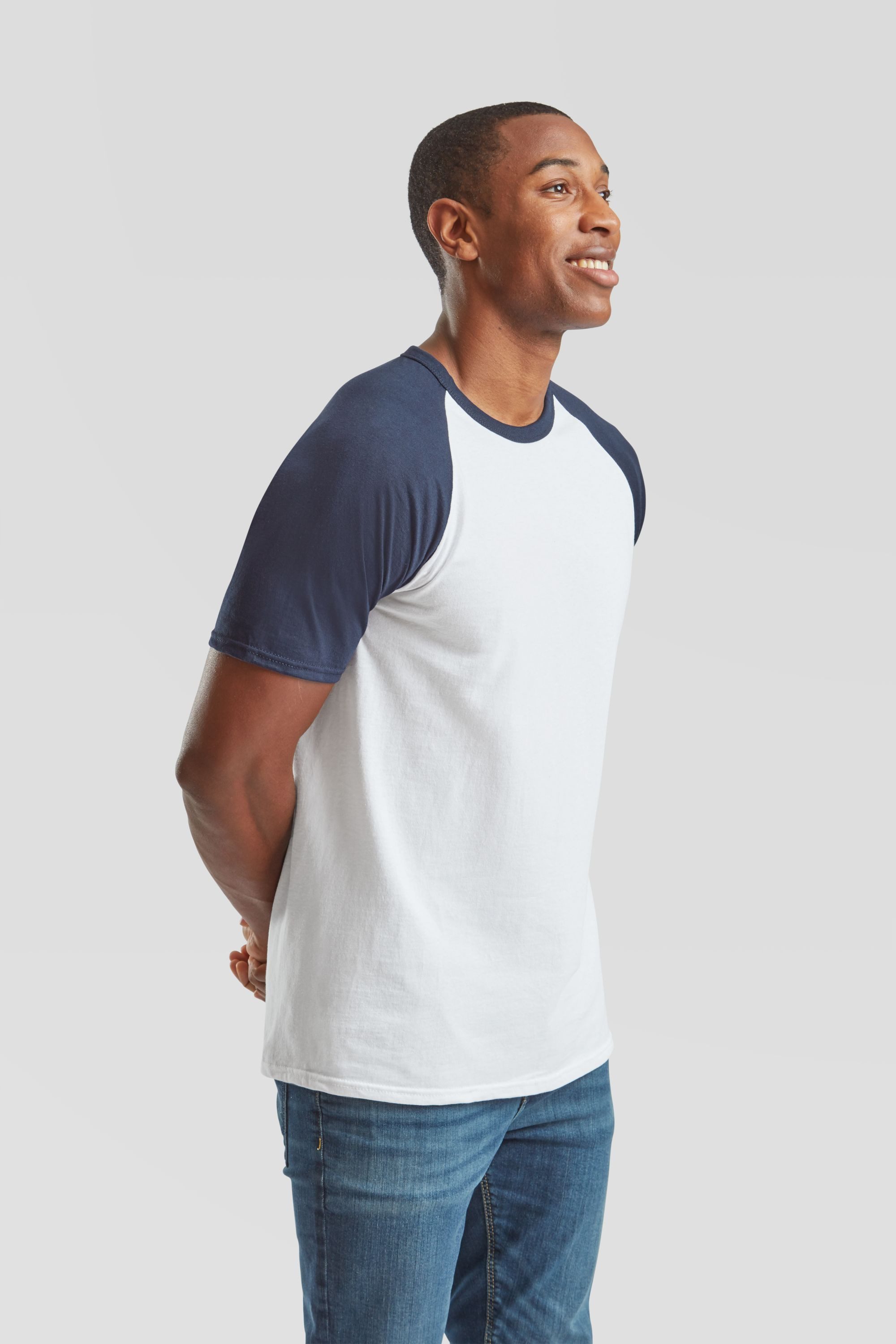 Fruit of the Loom Rundhalsshirt Valueweight Short Sleeve Baseball T – Bild 4 von 5