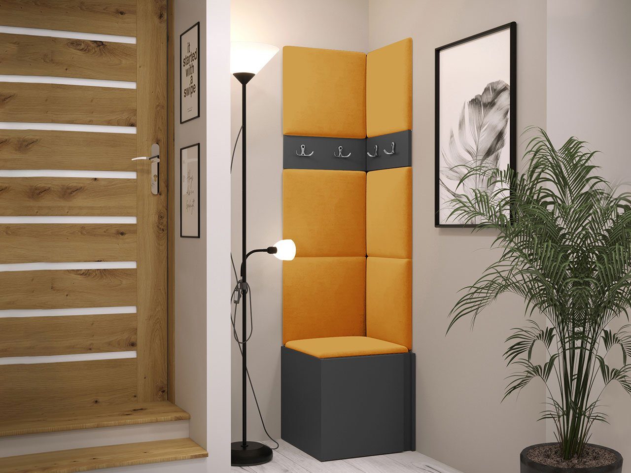 MIRJAN24 Garderoben-Set Orion XXI, (Komplett-Set, Schuhschrank, günstig online kaufen