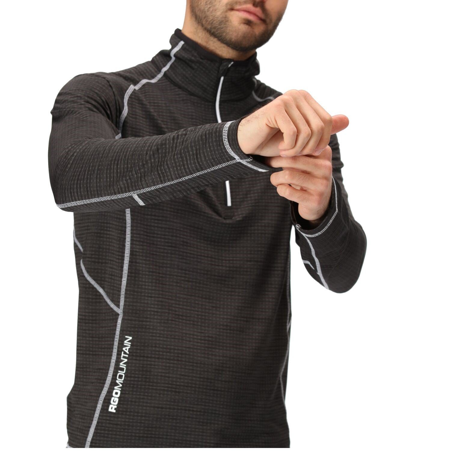 Regatta 2-in-1-Pullover T-Shirt Yonder Powerstretch Midlayer