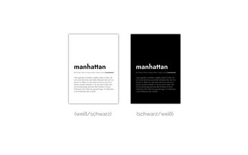 MOTIVISSO Poster Manhattan - Definition