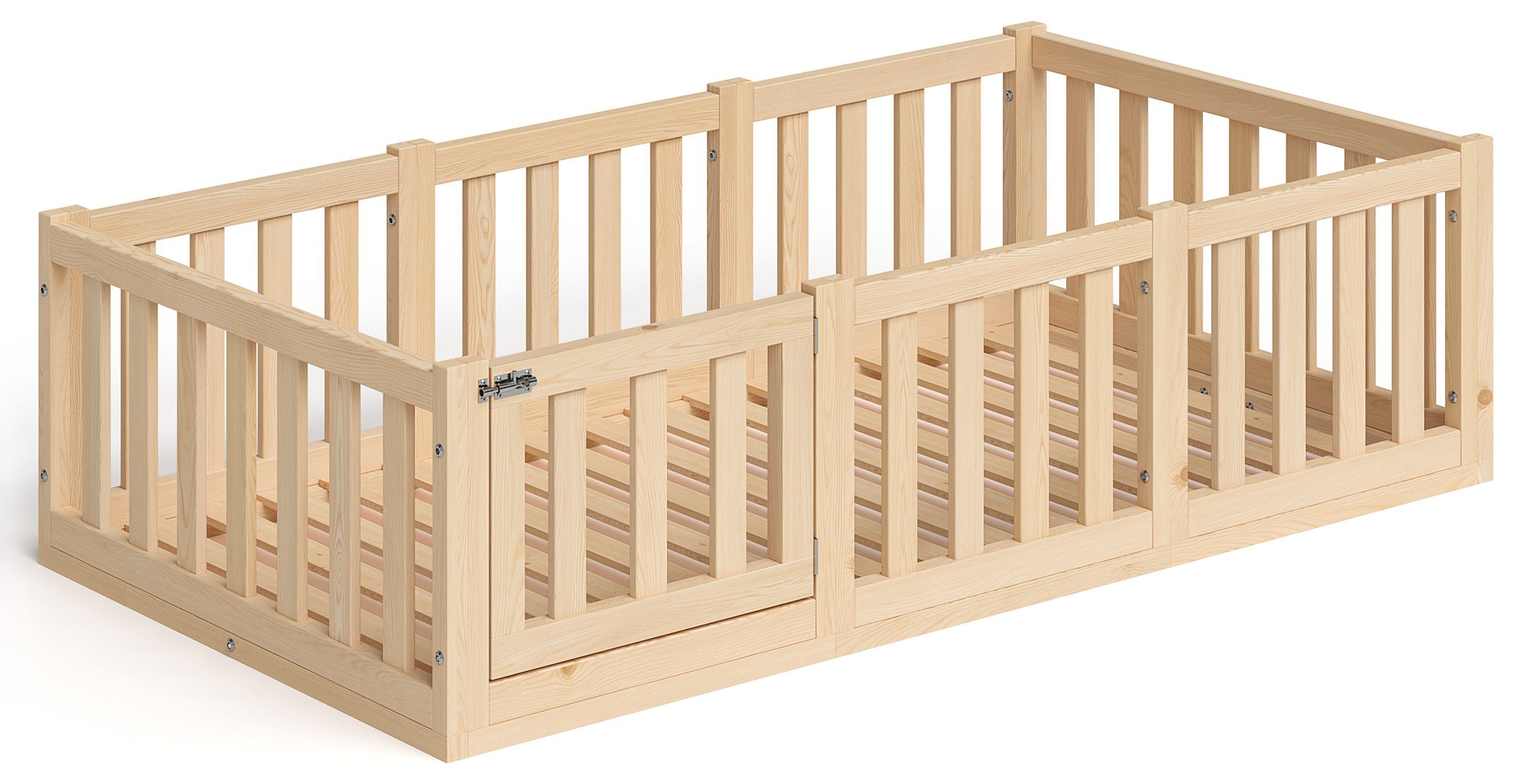 Bellabino Kinderbett Tapi (Bodenbett mit Rausfallschutz günstig online kaufen