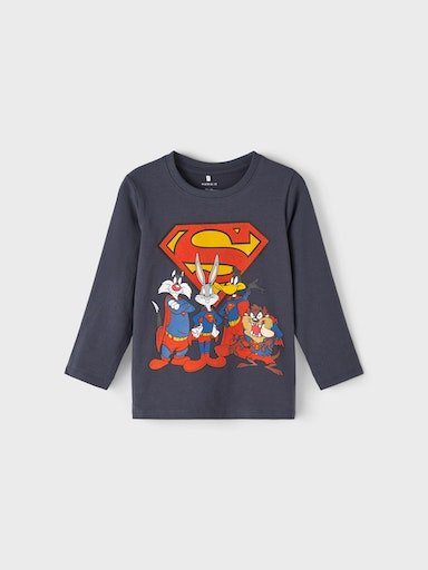 Name It Langarmshirt NMMALVUX LOONEY LS TOP WAB India Ink