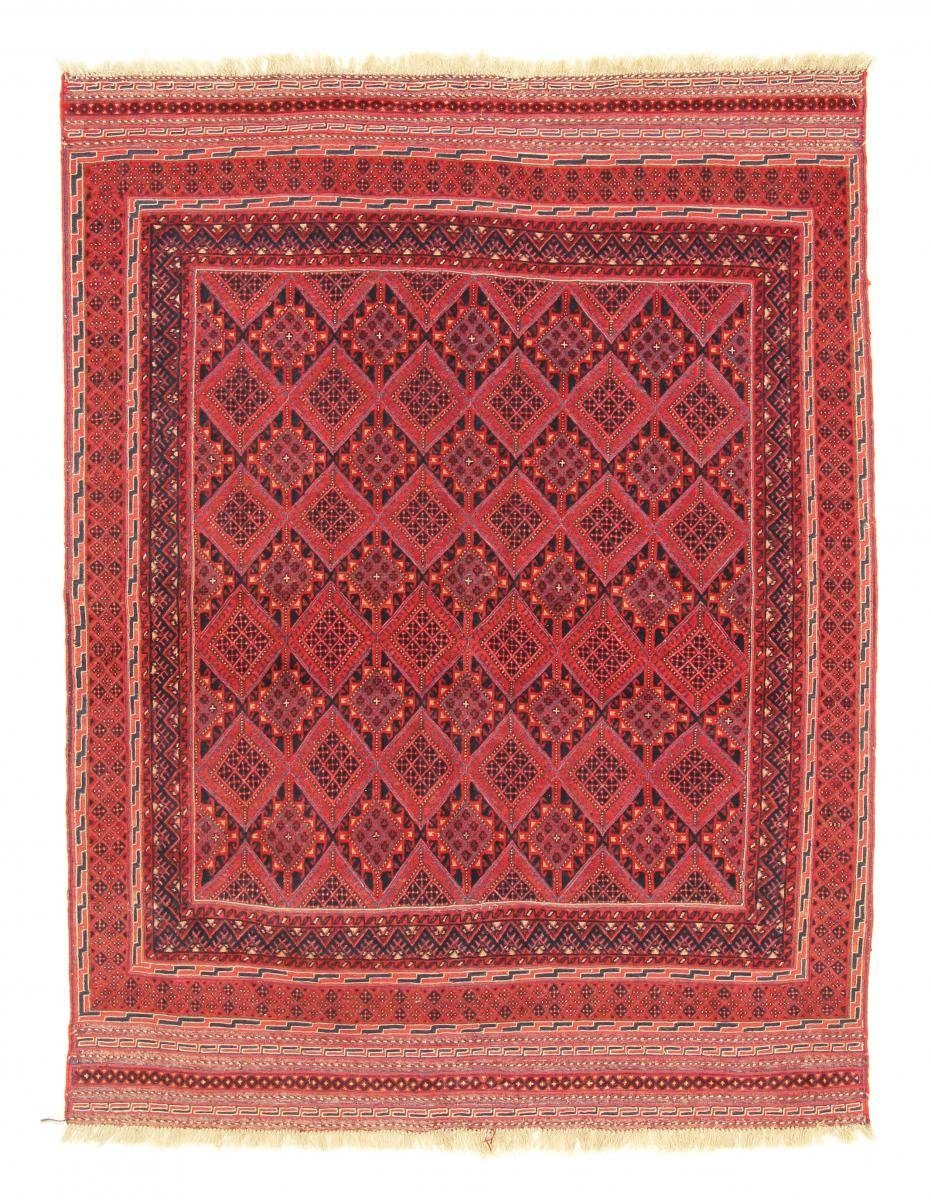 Orientteppich Kelim Sirjan 146x186 Handgewebter Orientteppich, Nain Trading, rechteckig, Höhe: 5 mm