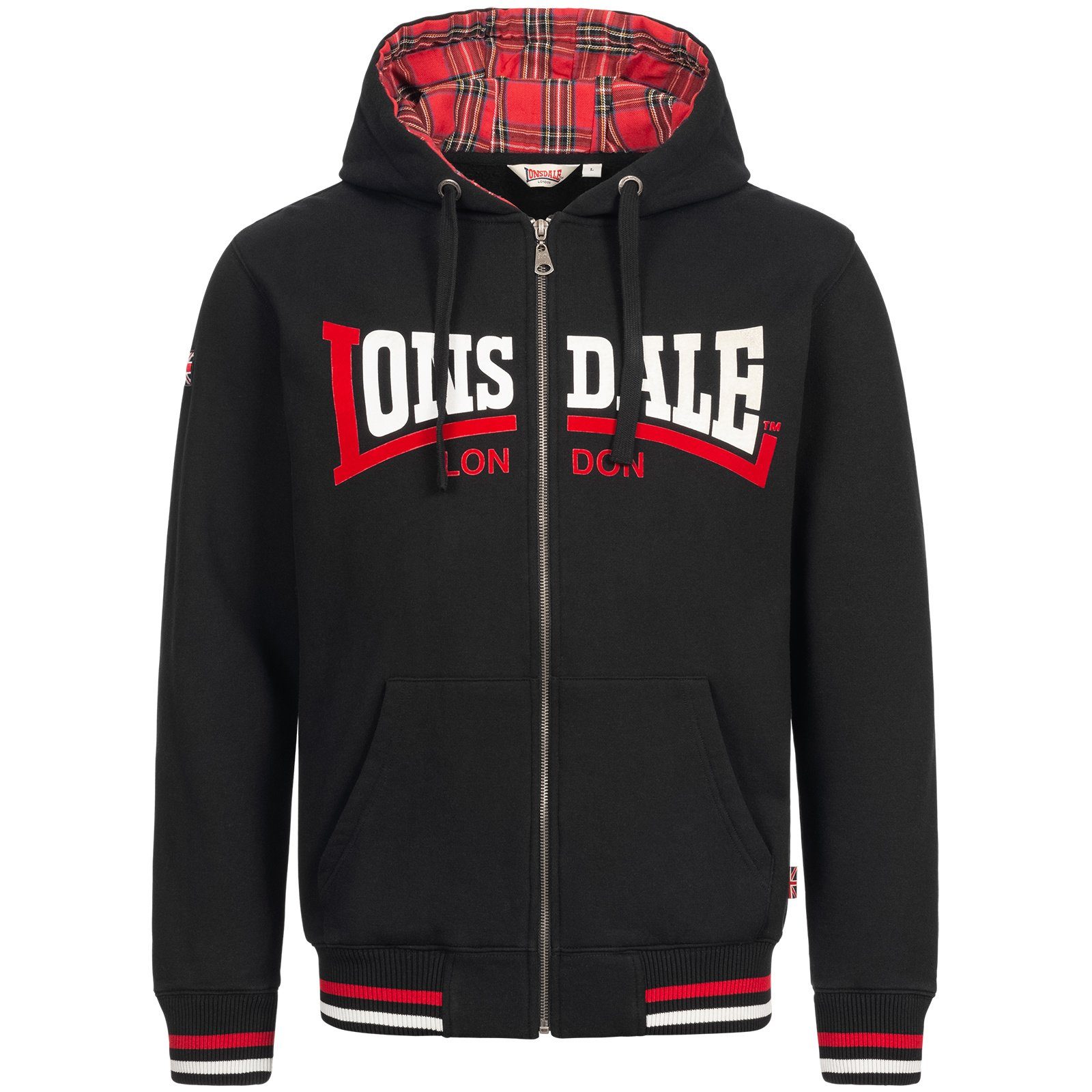 Lonsdale Sweatshirt »Lonsdale Herren Zip Hoodie Nateby« online kaufen ...