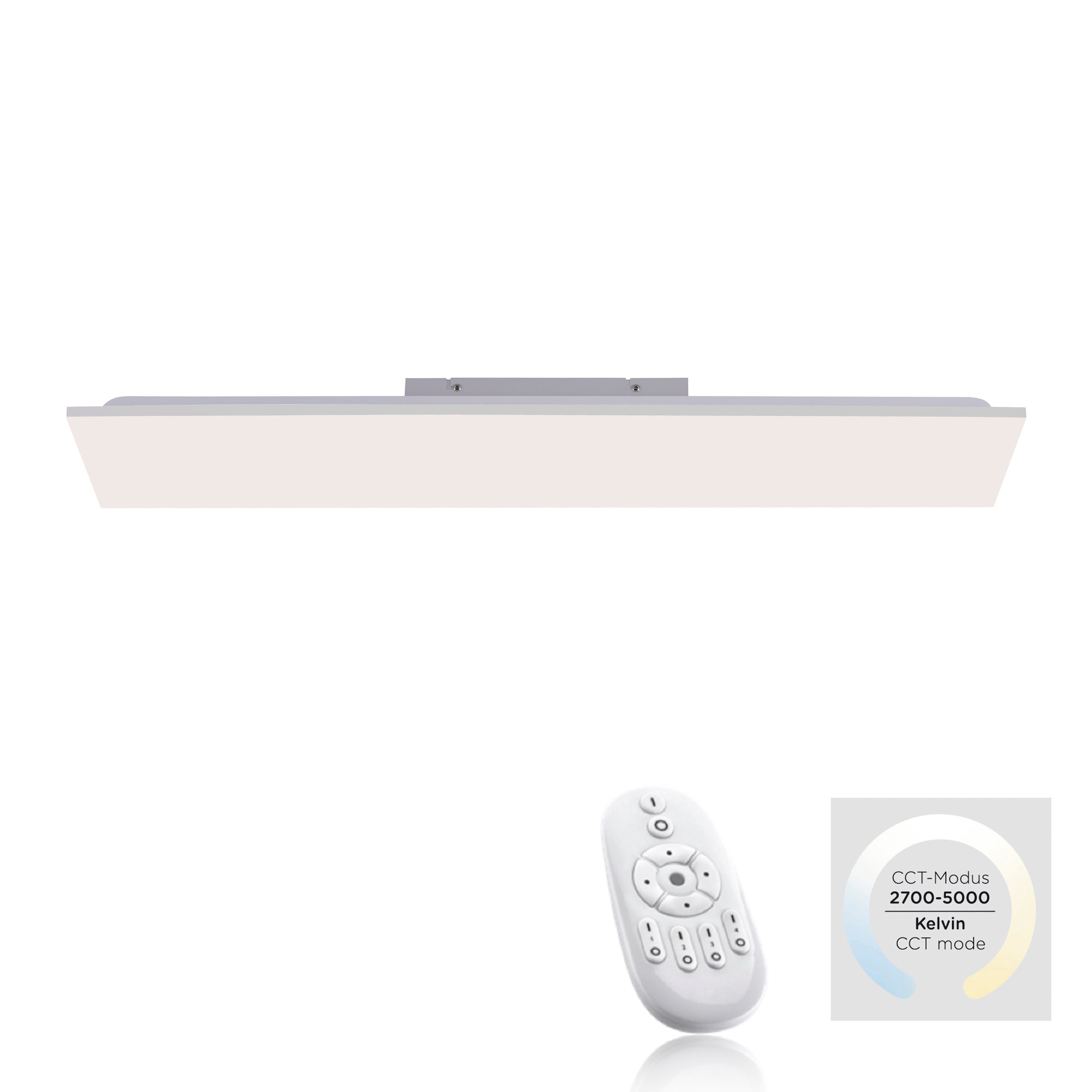 Direkt - Infrarot LED LED Netz, Fernbedienung nach Fernbedienung, warmweiß dimmbar inkl., Dimmfunktion, Leuchten über Deckenleuchte kaltweiß, fest Memory, vom CANVAS, integriert, Trennung