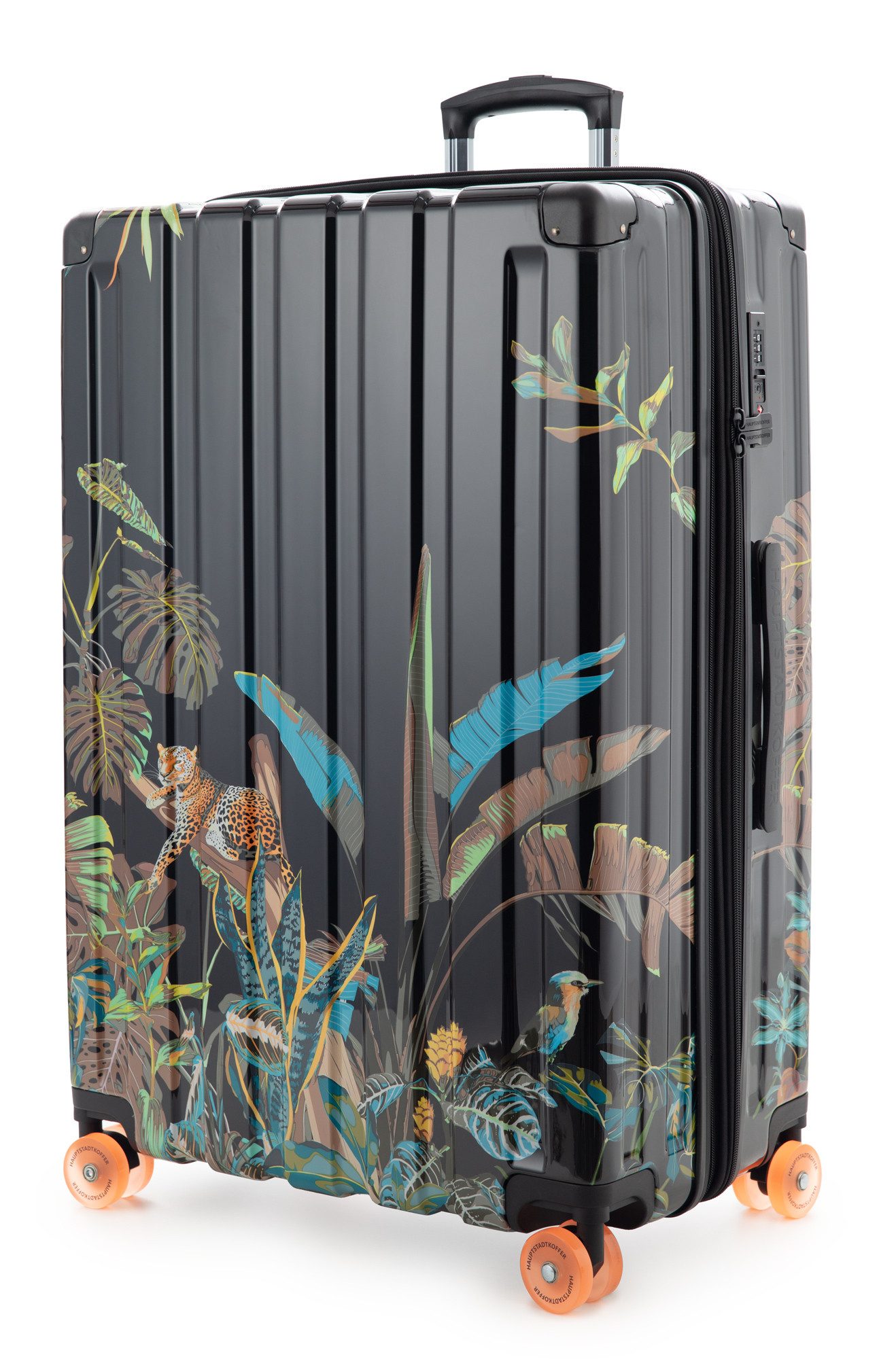 Hauptstadtkoffer Trolley Q-Damm, 4 Rollen, Großer Koffer 78 cm, TSA, erweiterbar auf 133L