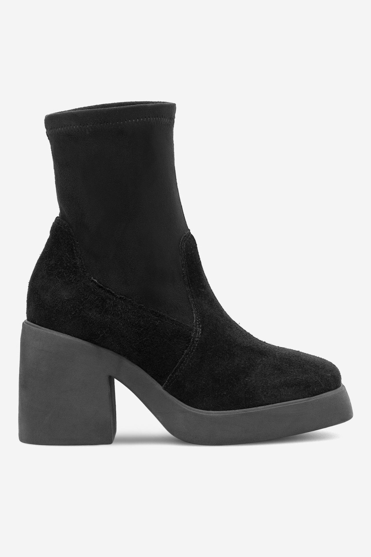 LASOCKI Lasocki Damen Stiefeletten Schwarz Leder Boots Reißverschluss Stiefel