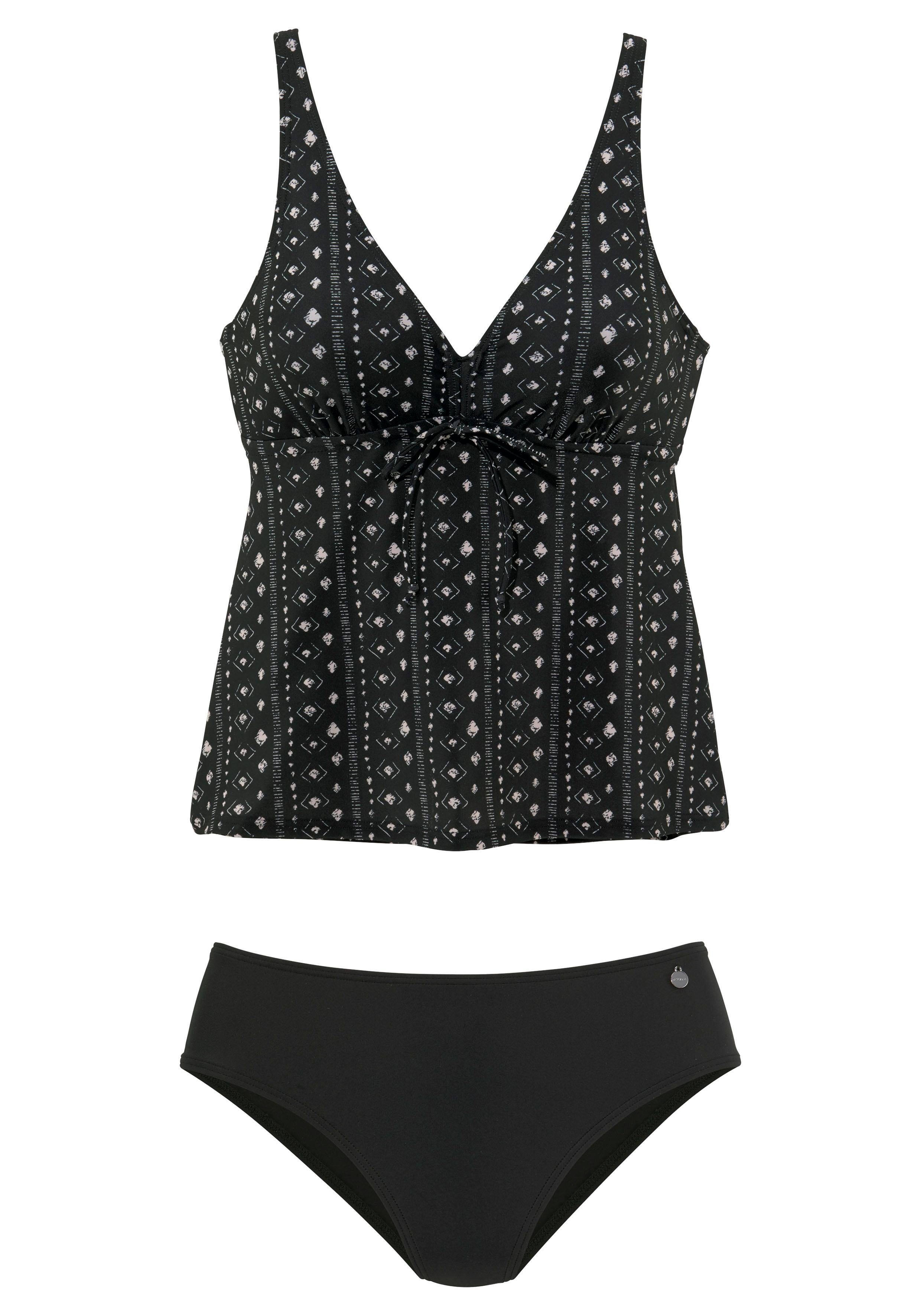 LASCANA Bügel-Tankini mit grafischem Print günstig online kaufen