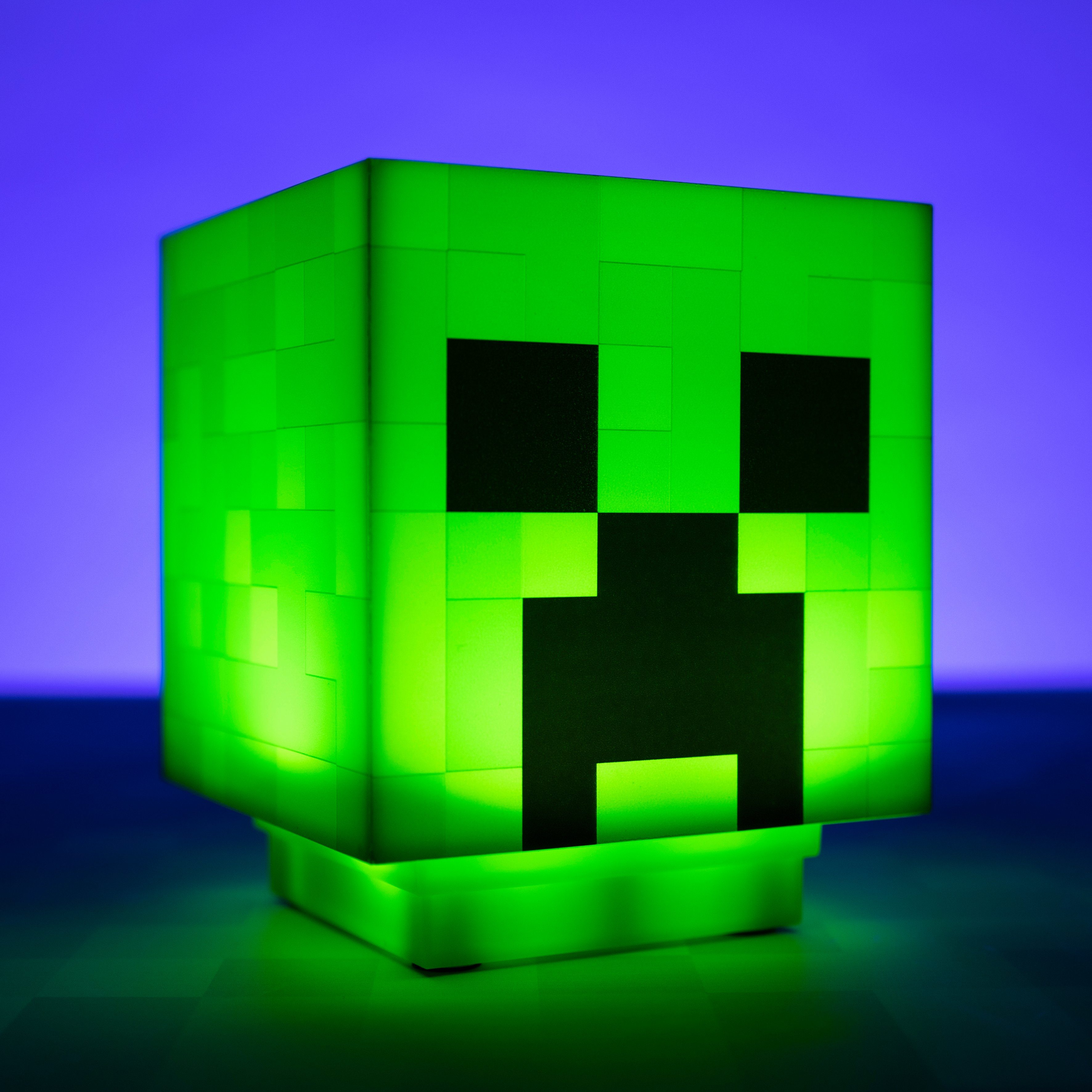 Dekolampe Minecraft Creeper Dekolicht Nachtlicht Dekoleuchte Stimmungslicht 
