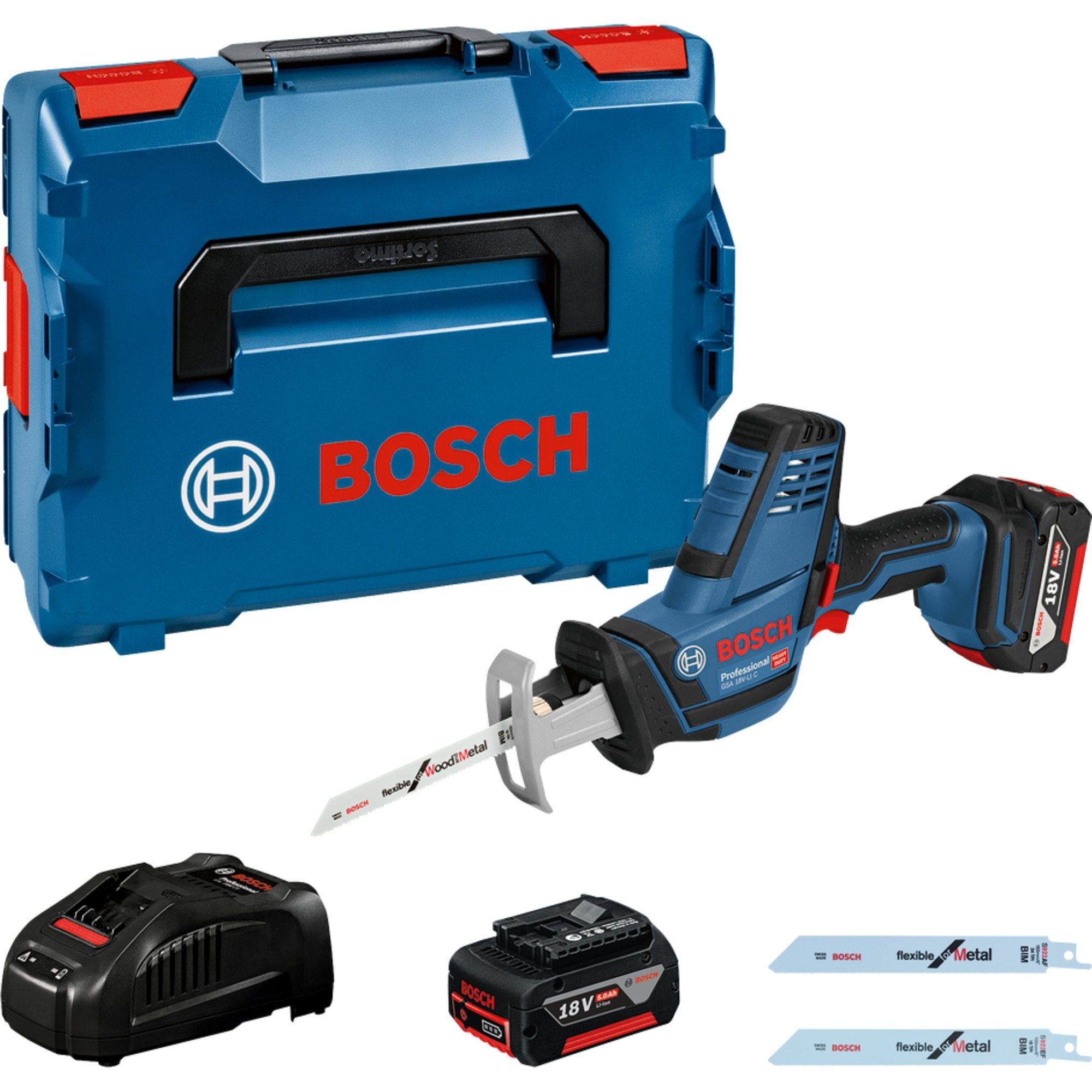 Bosch Professional Säbelsäge Bosch Professional Akku-Säbelsäge GSA 18V-LI C