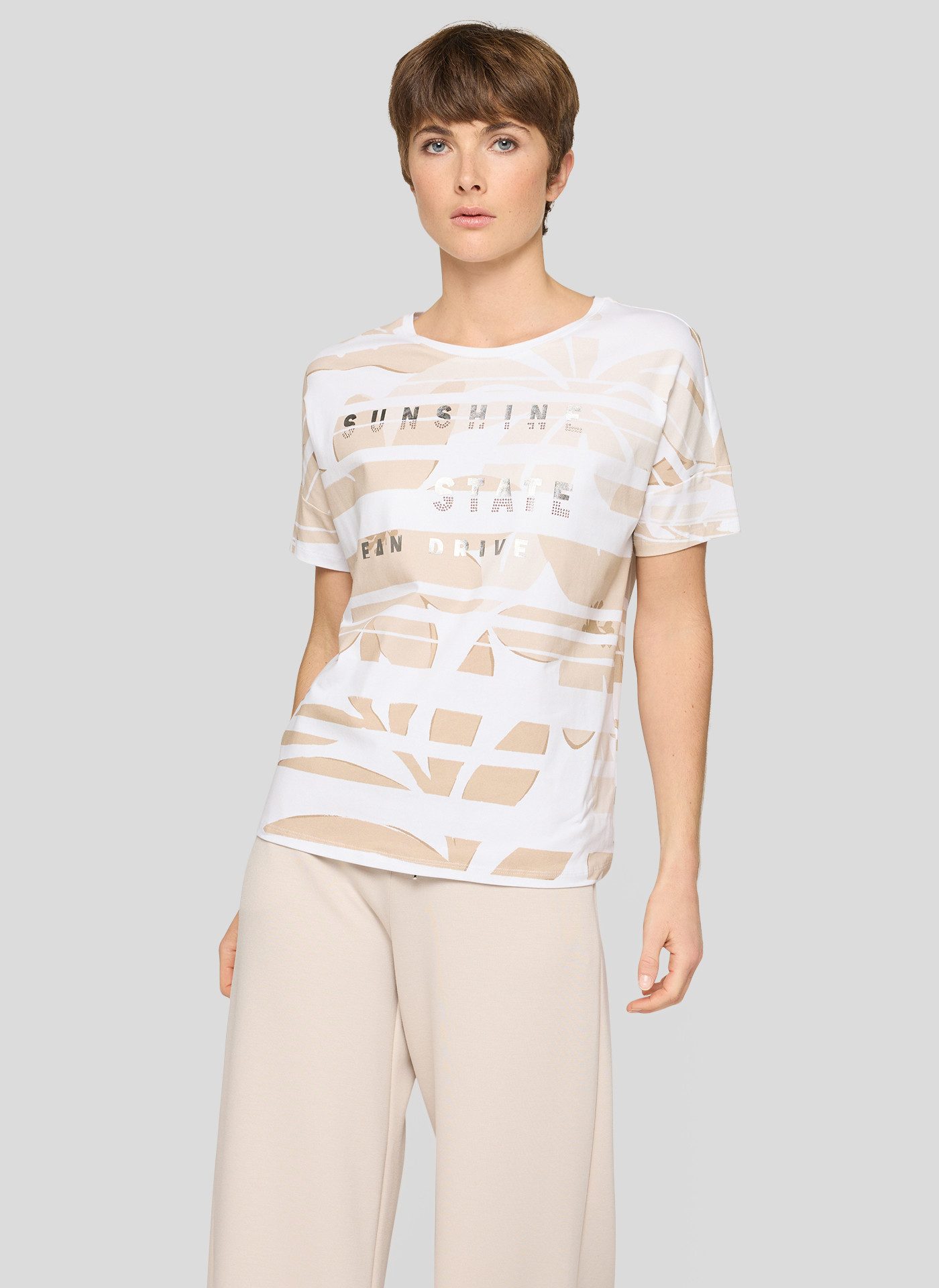 Rabe T-Shirt mit All-Over Print