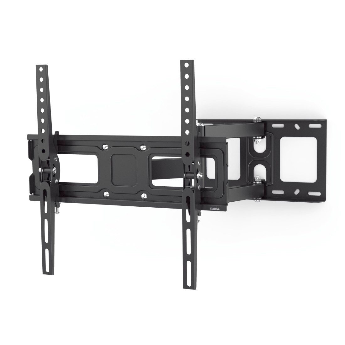 Hama TV-Wandhalterung Wand Halterung universal für Fernseher, 32 43 50 55 65 Zoll, bis 35 kg, (bis 65 Zoll, ausziehbar, schwenkbar, neigbar, einfache Montage, TV Halter bis 65)