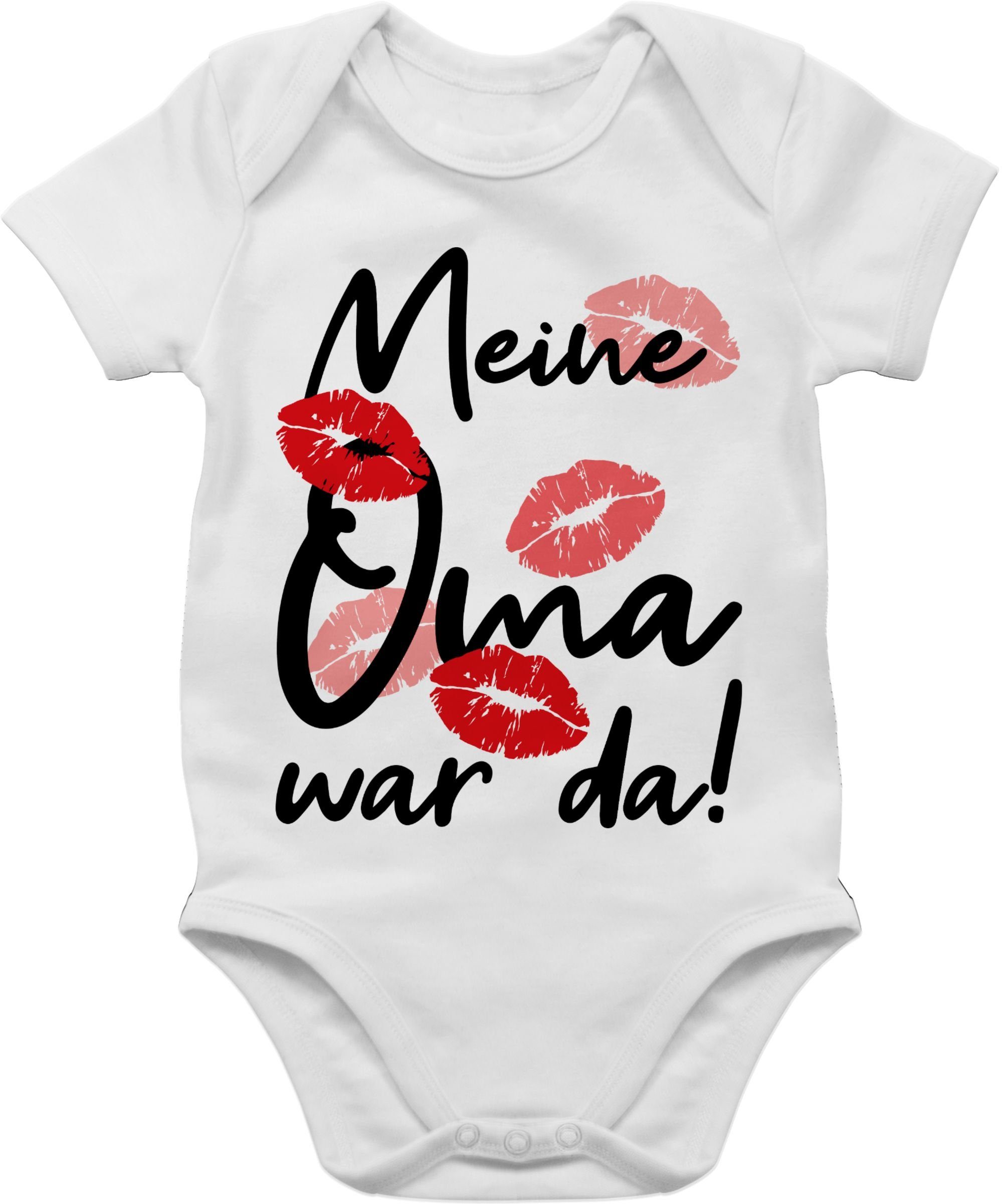 Shirtbody Meine Oma war da - schwarz