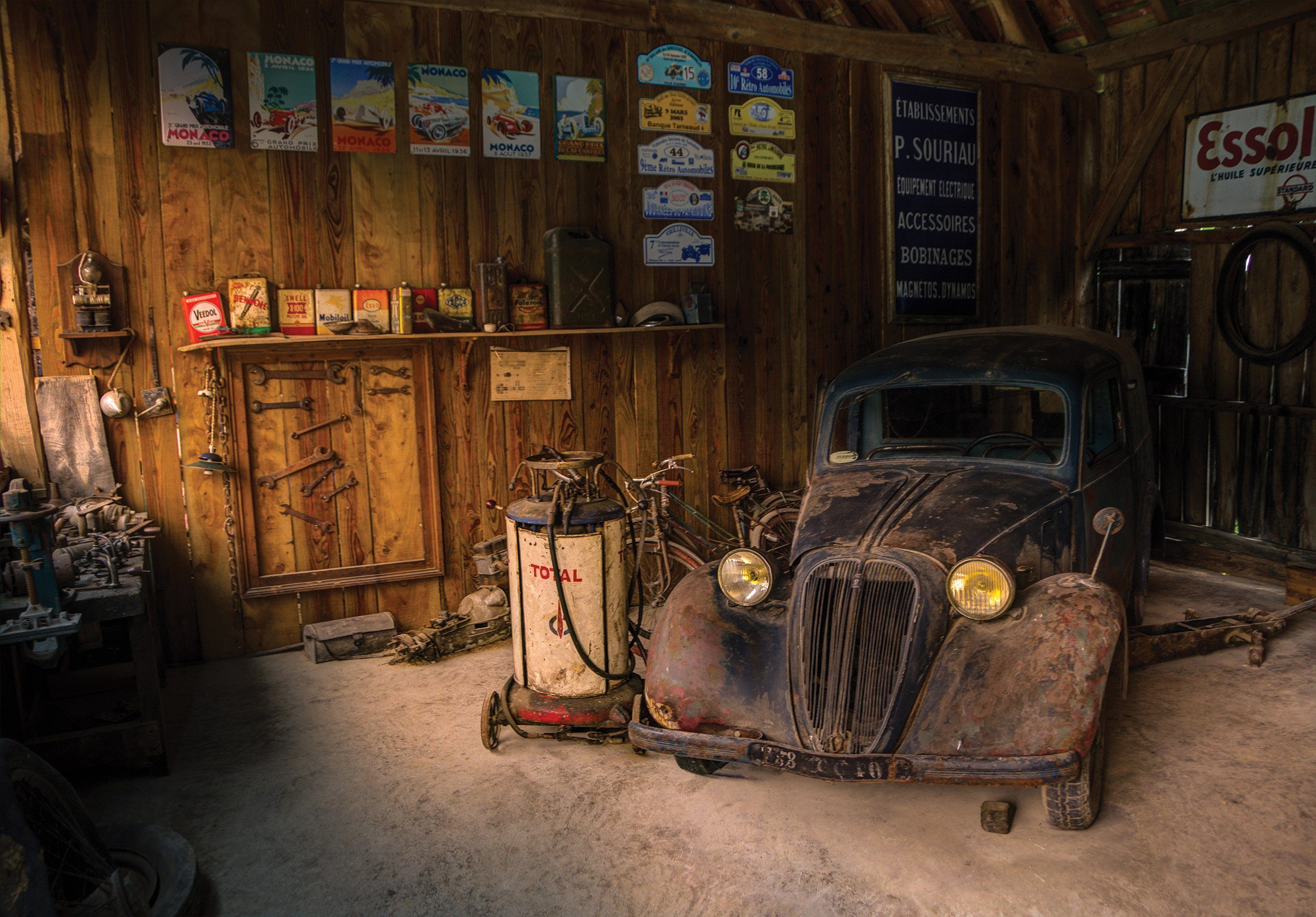 Fototapete Altes Auto Vlies Tapete Wohnzimmer Schlafzimmer Wandtapete Motivtapete