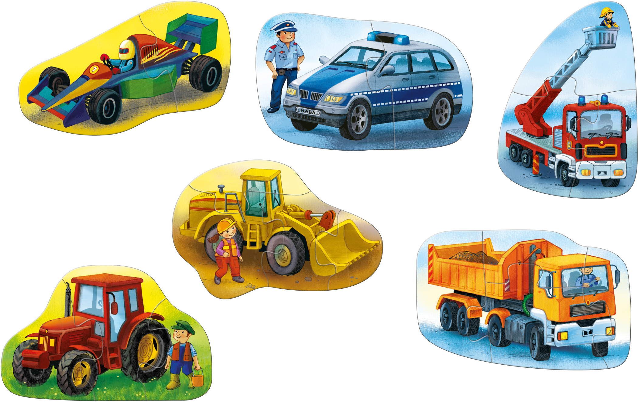 Haba Puzzle 2, 3, 4 Teile günstig online kaufen