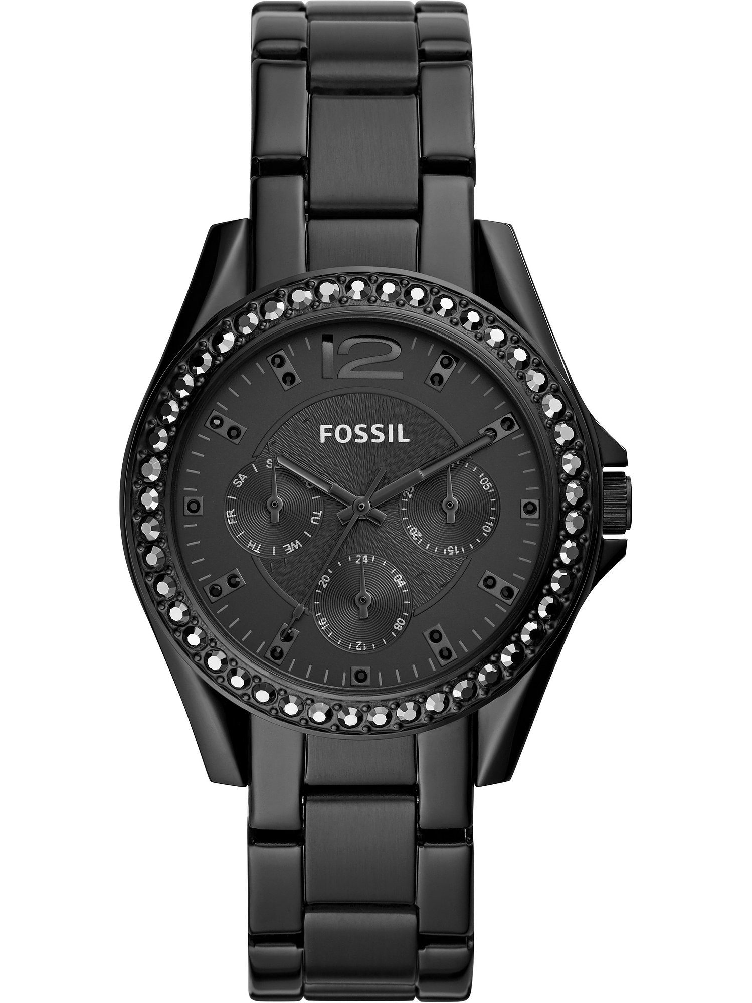 Fossil Quarzuhr Fossil Damen-Uhren Analog Quarz