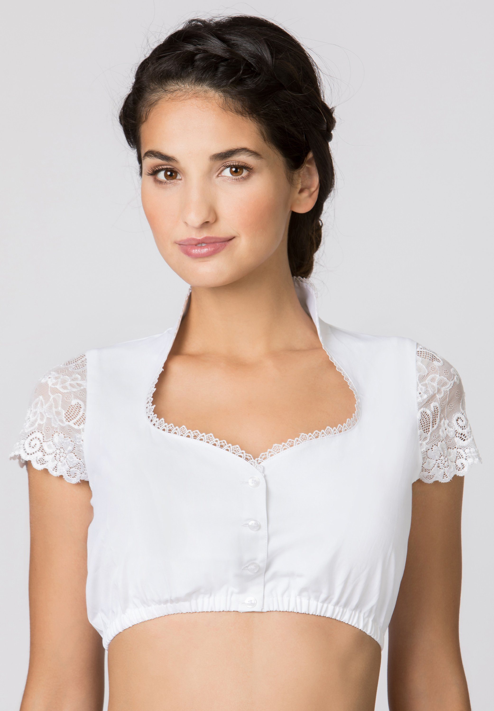 Dirndlbluse B-8058