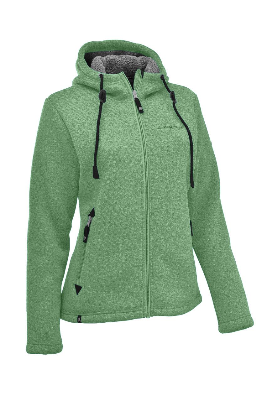 Maul Funktionsjacke Chieming - Strickfeecejacke+Ka PETROL günstig online kaufen