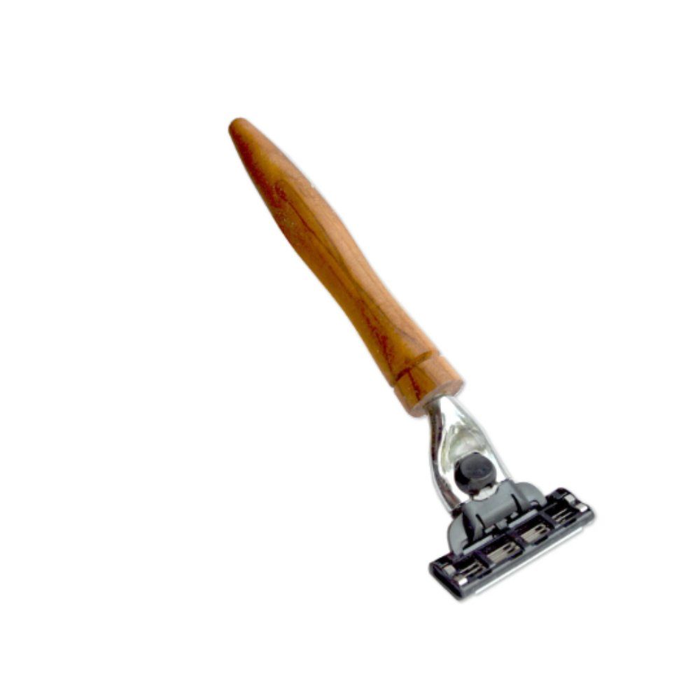 Nassrasierer Nassrasierer „ZUGSPITZE“ mit Olivenholzgriff M3