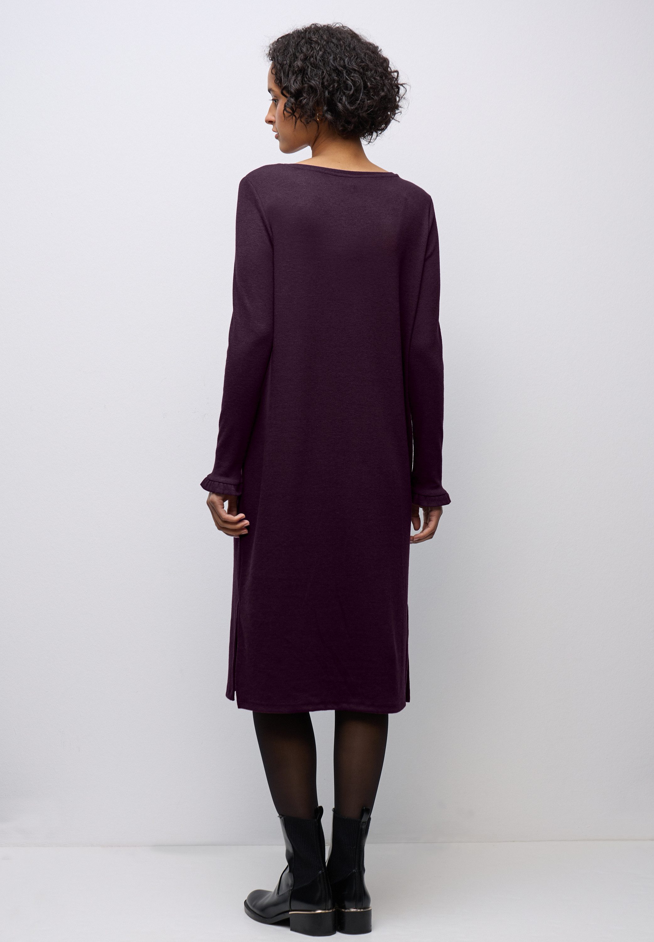 STREET ONE Midikleid mit Rundhalsausschnitt günstig online kaufen