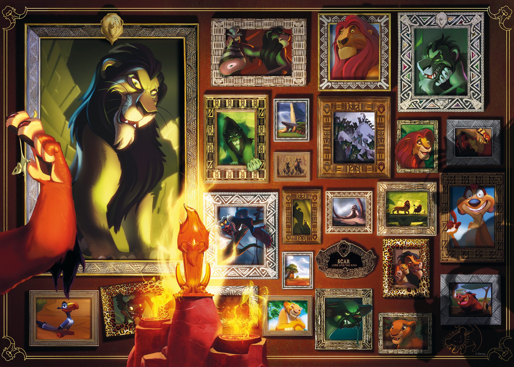Ravensburger Puzzle Disney Villainous, Scar, 1000 günstig online kaufen