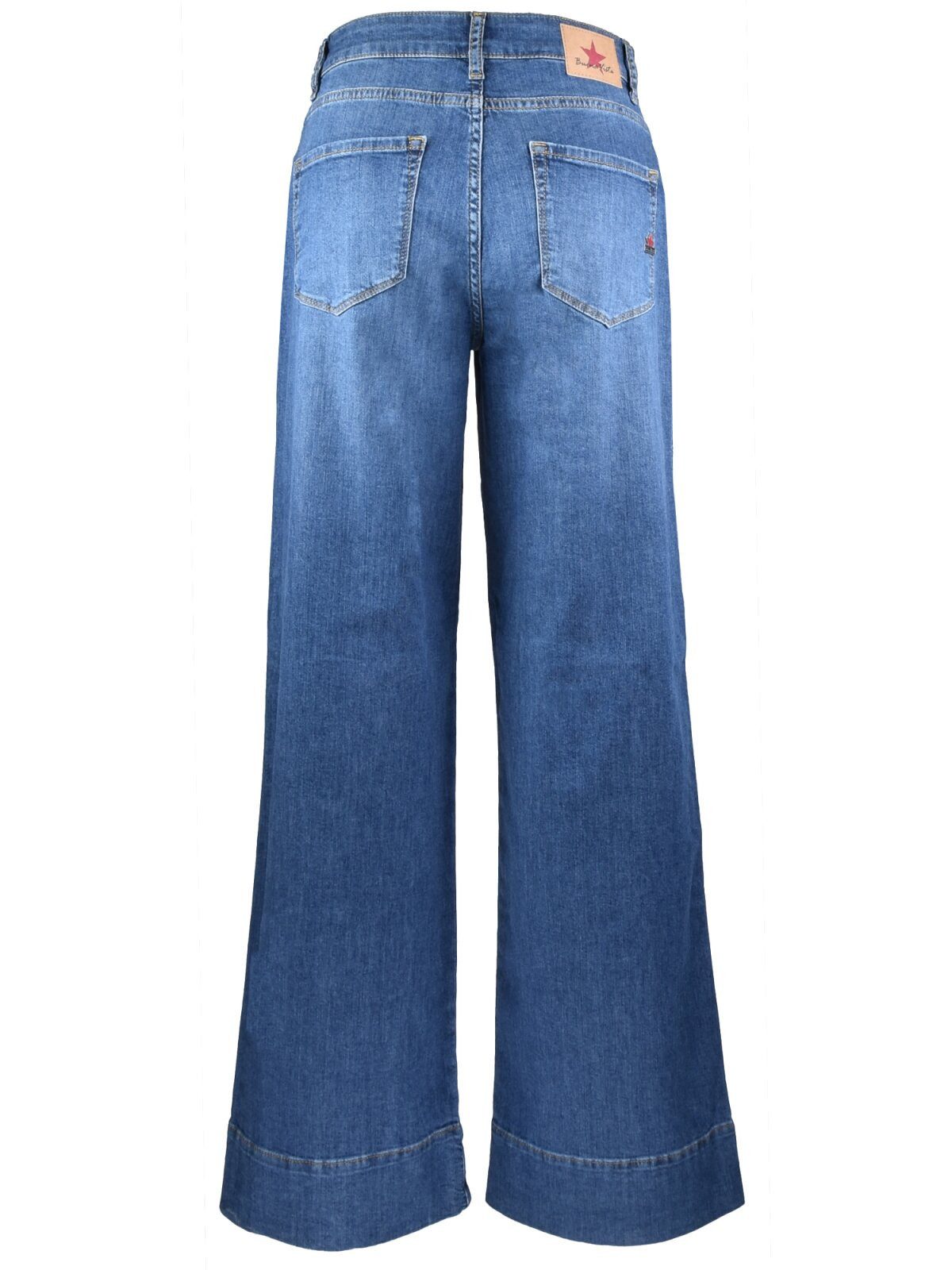 Buena Vista Gerade Jeans ? Damen Jeans ? Wide Leg Worker ? High Waist ? Stretch Denim