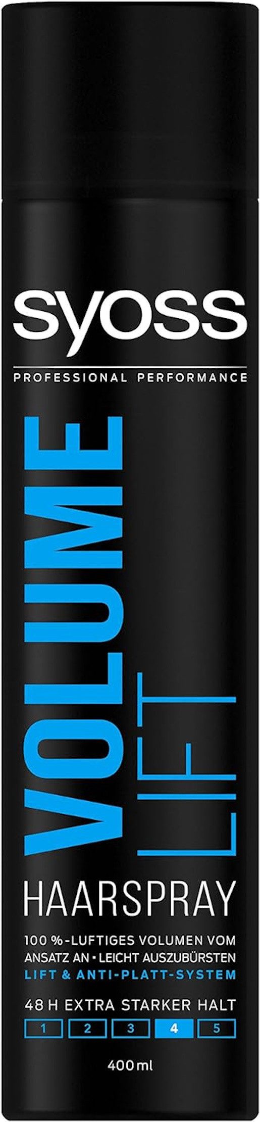 Syoss Haarspray Volume Lift 400 ml, Styling Spray, für 100% Volumen