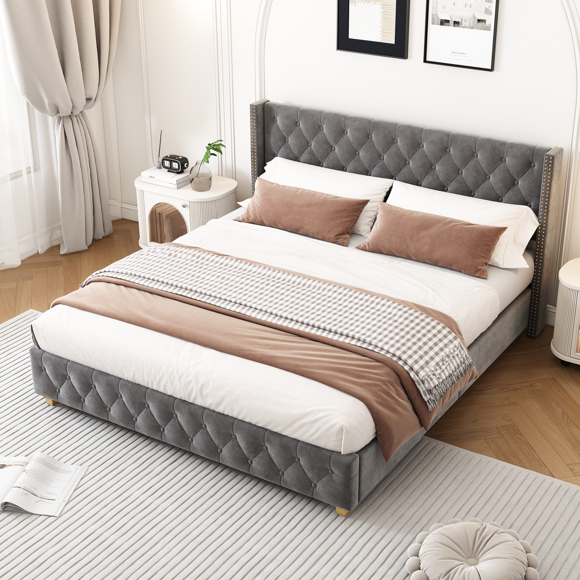 HAUSS SPOLE Polsterbett 160x200 mit Lattenrost günstig online kaufen