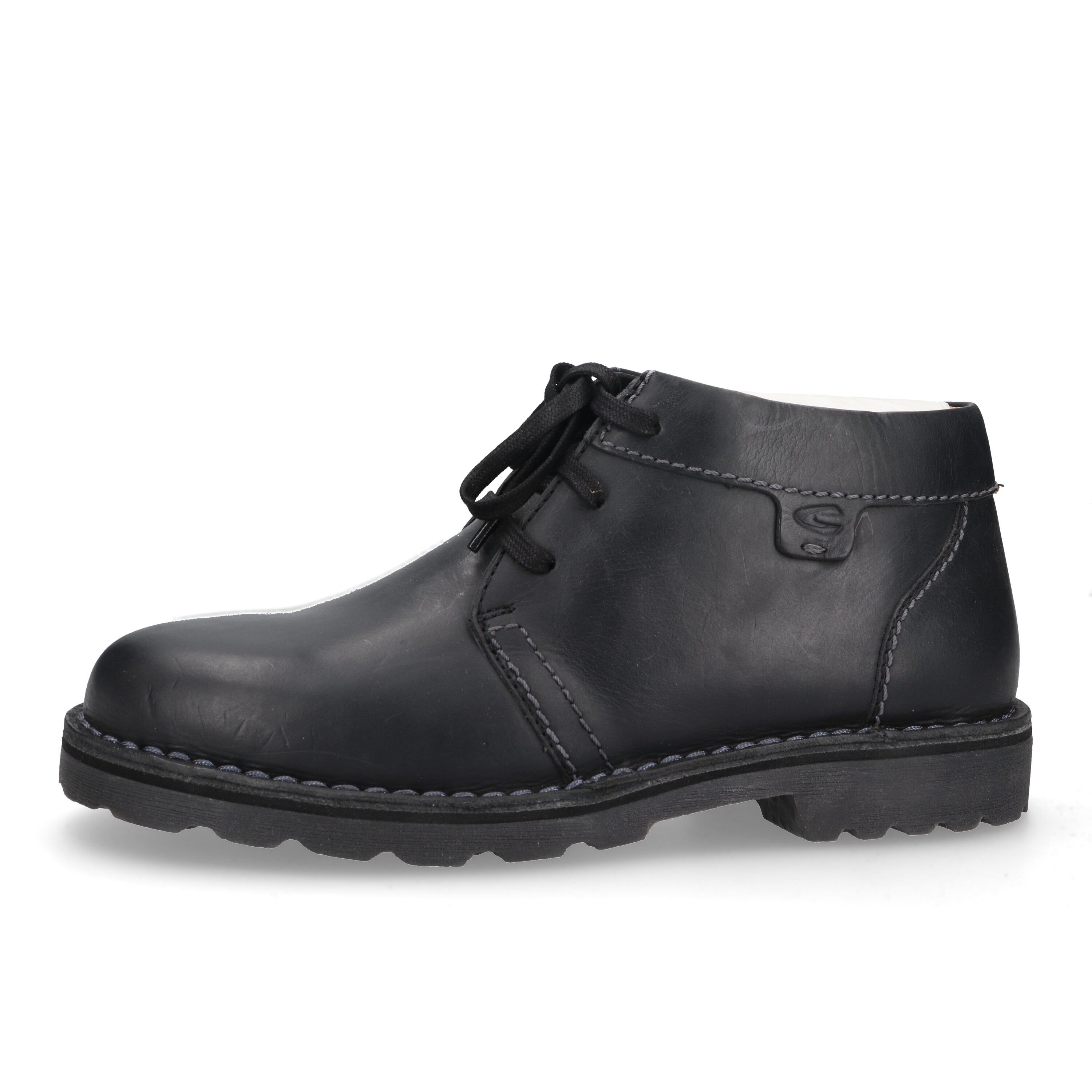 camel active Boots crazy horse SCHWARZ Schnürboots