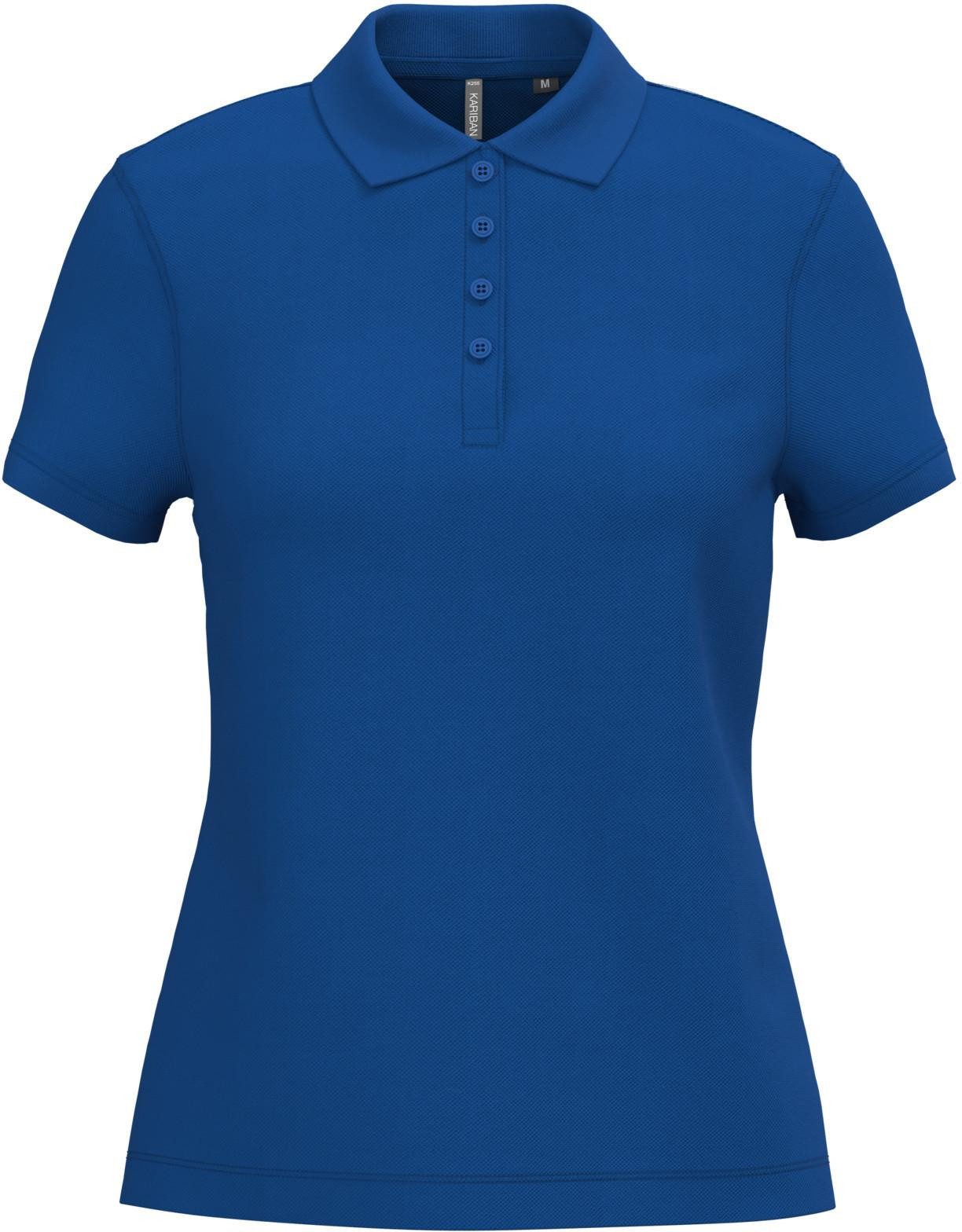 Kariban Poloshirt Damen Kurzarm-Poloshirt. Baumwollpiqué.