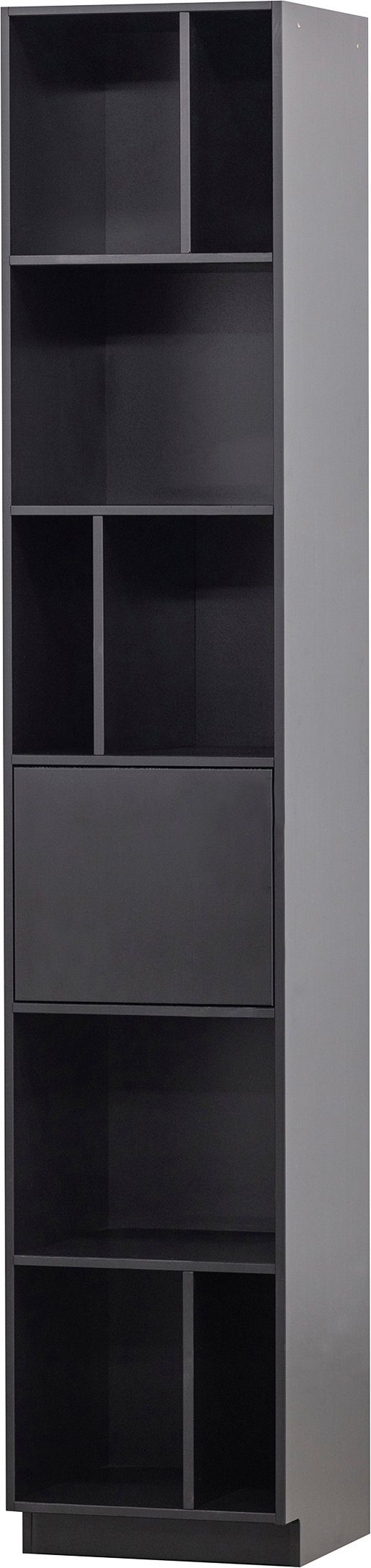 WOOOD Bücherregal Finca, Regal mit Push-to-Open-System, Höhe 210 cm x Breite 40 cm