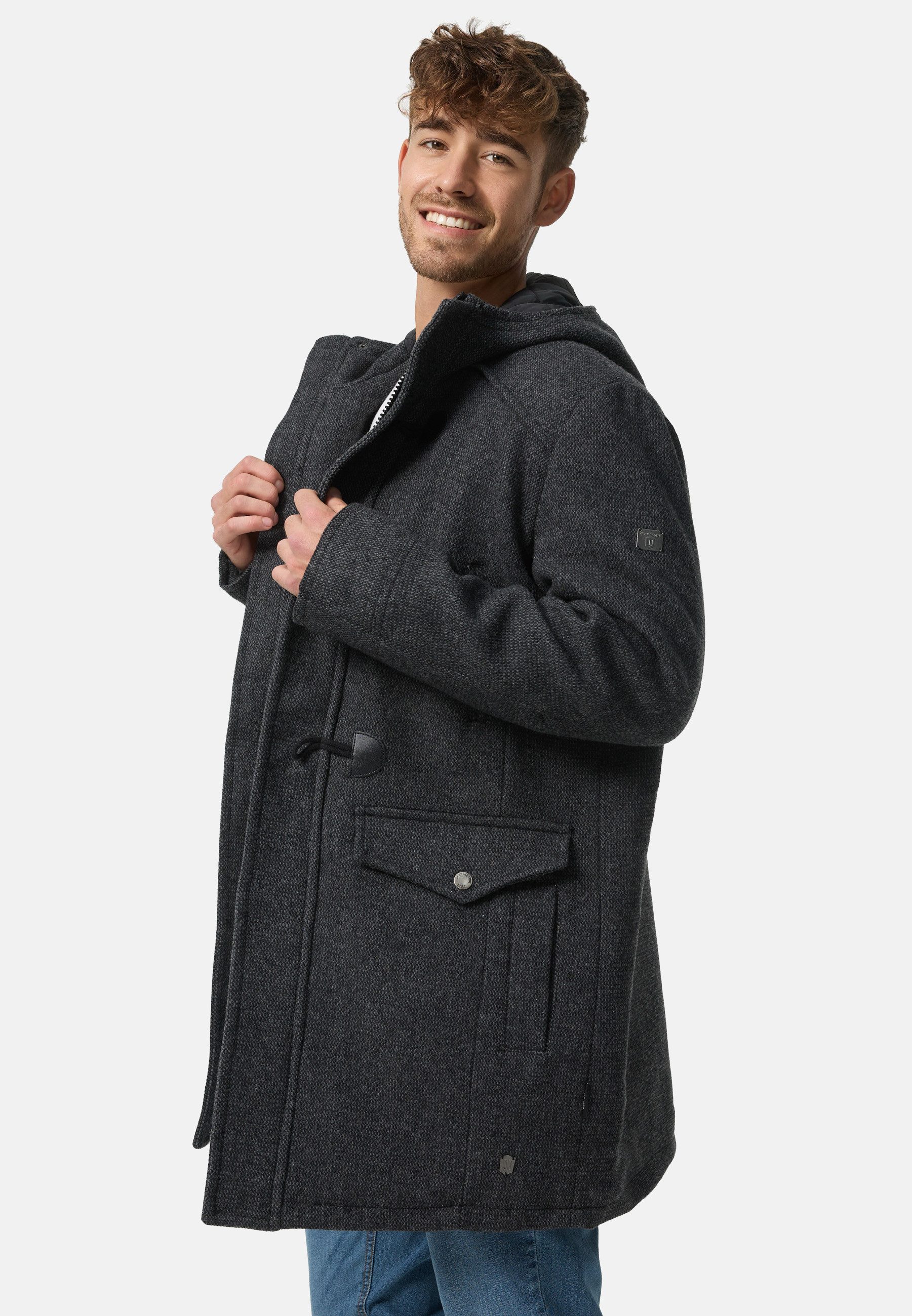 Indicode Wintermantel Herren Liam Mantel Winter Herrenmantel
