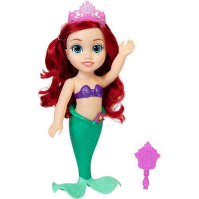Jakks Pacific Stehpuppe Disney Princess Arielle Puppe mit Haarbürste 35 cm