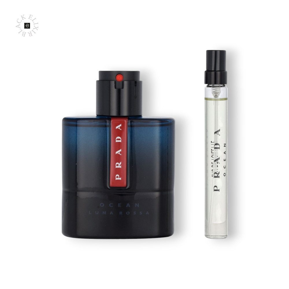 PRADA Duft-Set Prada Luna Rossa Ocean Eau de Toilette Geschenkset (EdT 50ml + 10ml)