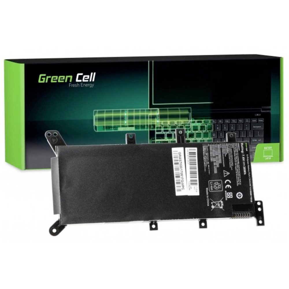 Green Cell Green Cell Notebook-Akku 7.6 V 4000 mAh Asus Laptop-Akku 4000 mAh
