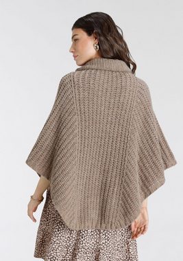 Laura Scott XXL-Schal, Strickponcho