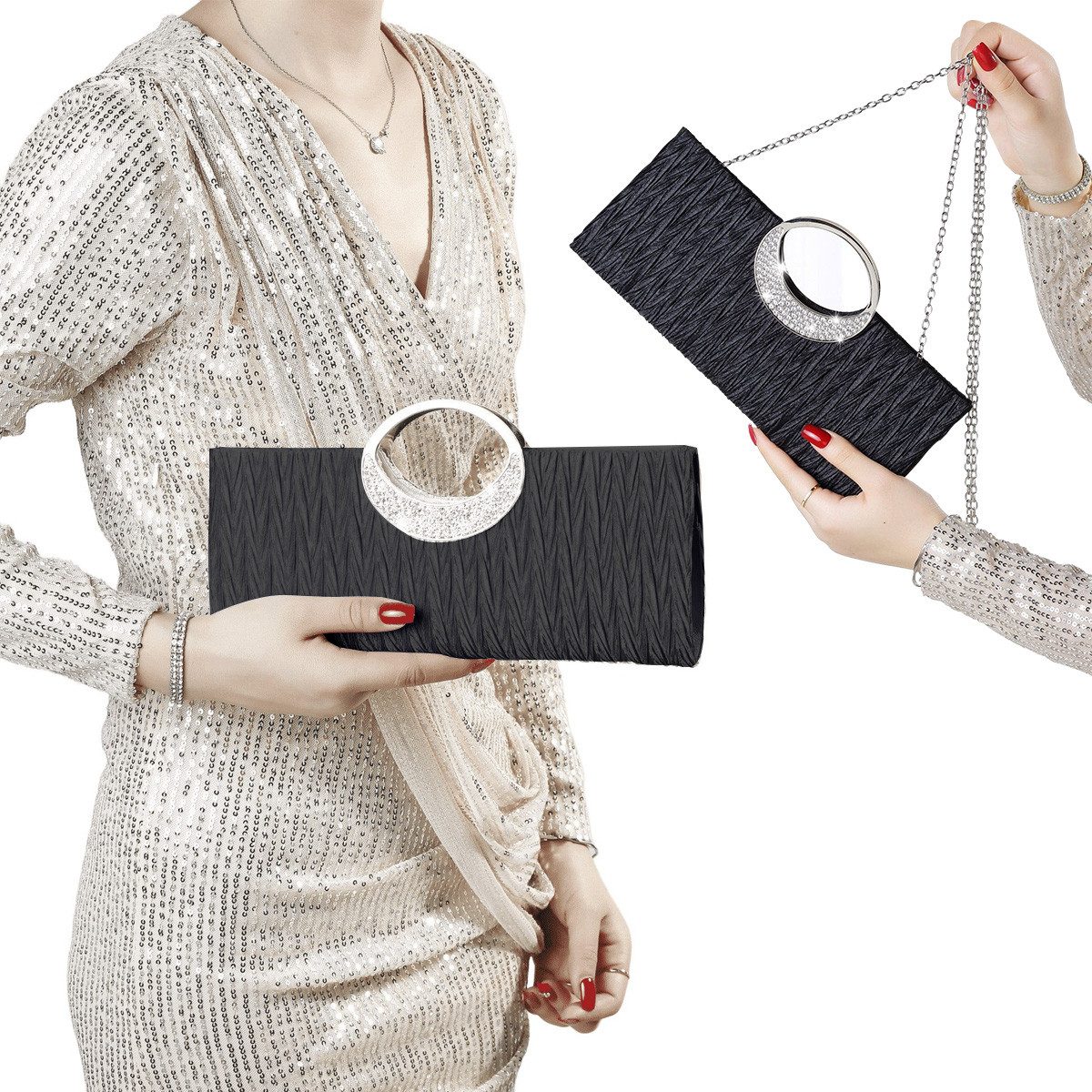 RWEUOQ Abendtasche Retro Handtasche Abendtasche Party günstig online kaufen