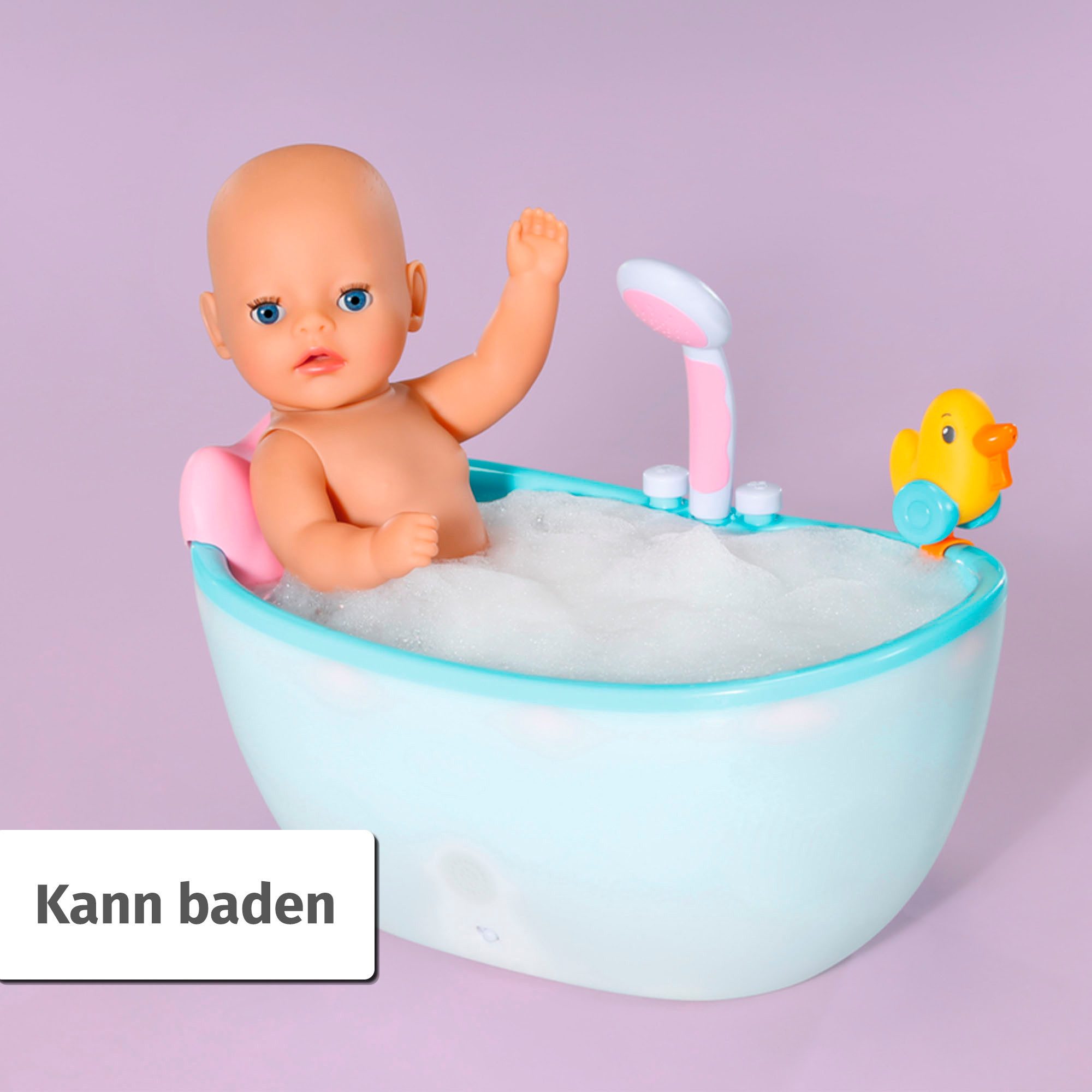 Baby Born Babypuppe Little Baby Girl, Lena, 36 cm, mit 7 Funktionen