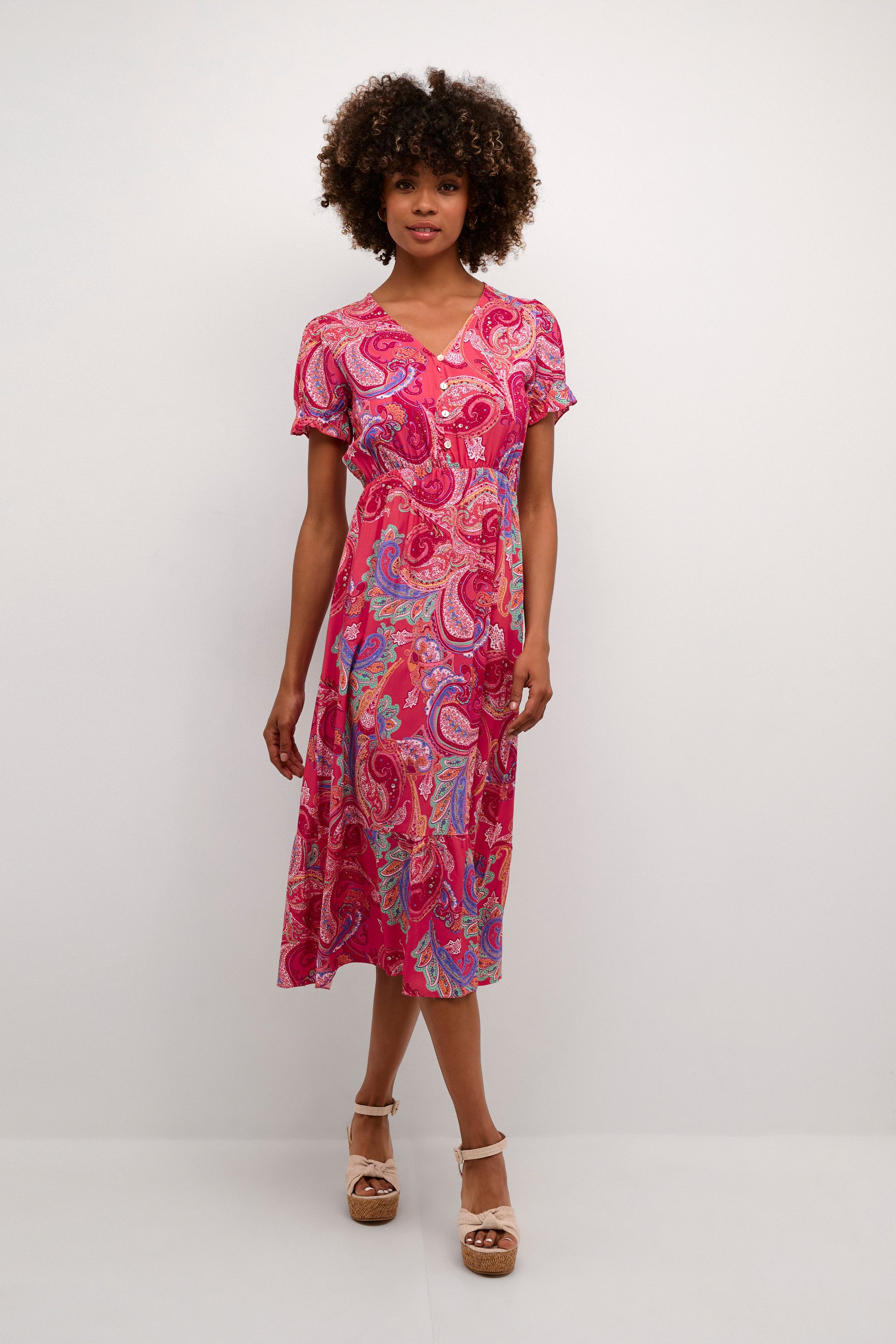 Cream Blusenkleid Kleid CRLina