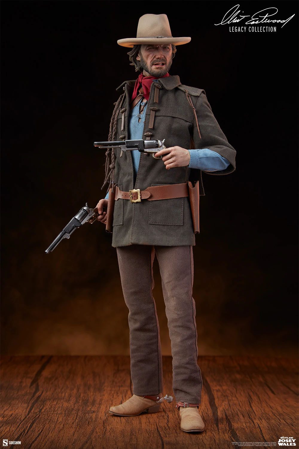 Sideshow Actionfigur Clint Eastwood Outlaw Josey Wales (Der Texaner) 1/6 Actionfigur