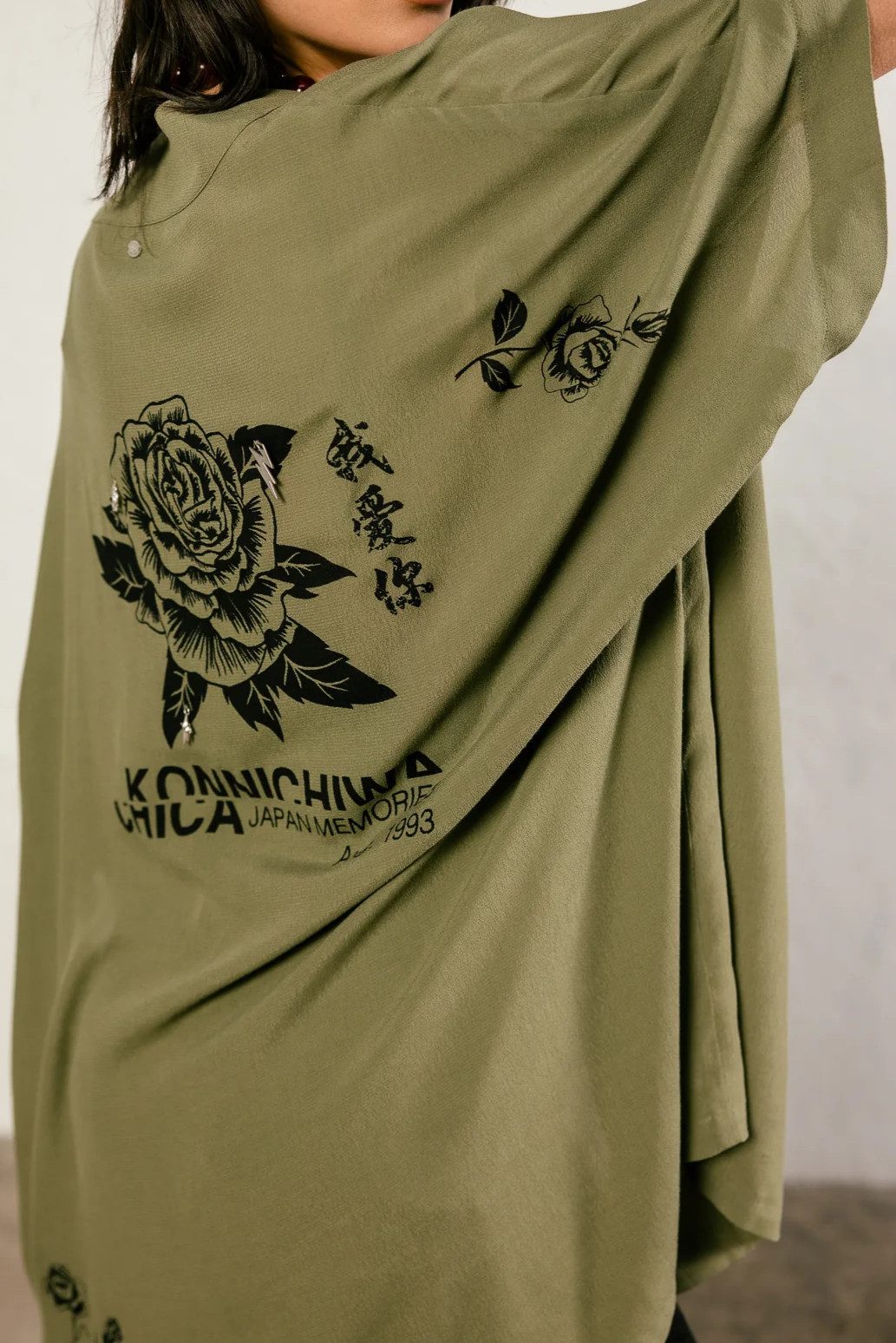 Freeman T. Porter Hemdbluse Kanna Rose Outerwear cardigan - Kimono Damen - Cardigan