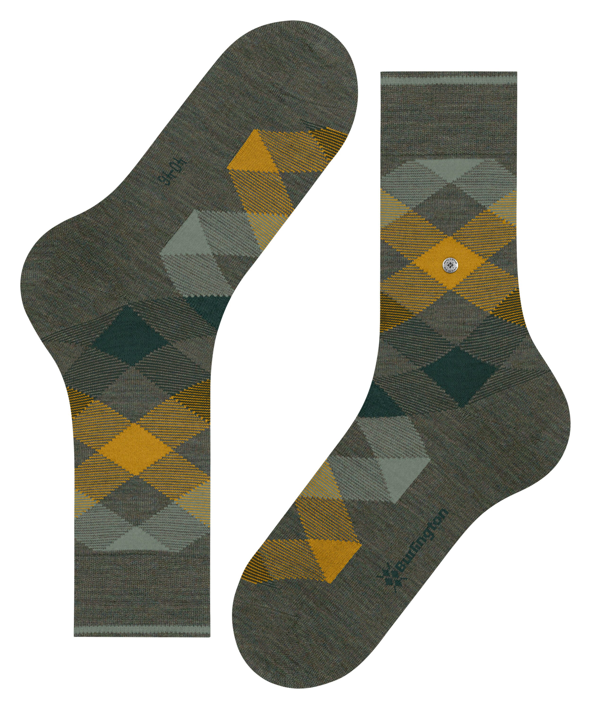Burlington Socken Newcastle Melange Socken in melierter Optik (1-Paar) in melierter Optik