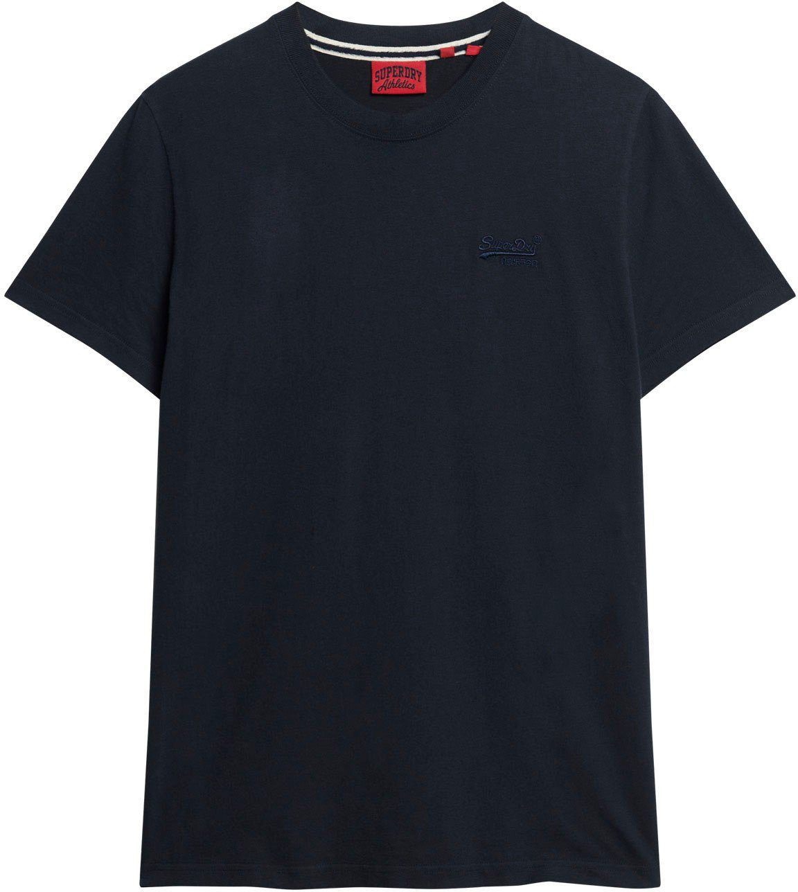 Superdry Logo navy Vintage Te Emb Rundhalsshirt