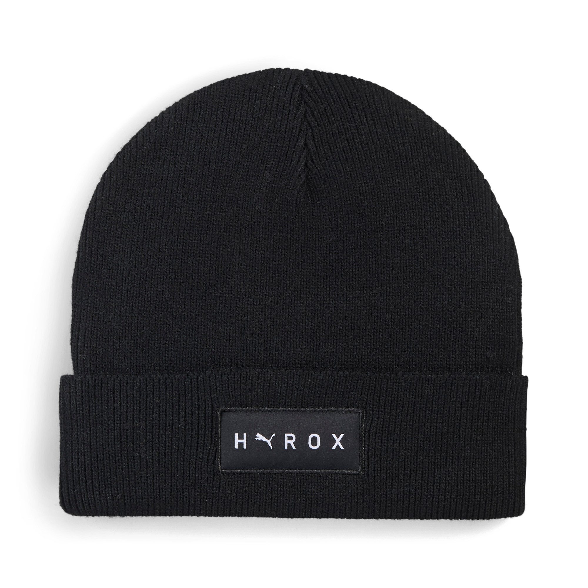 PUMA Strickmütze X HYROX LIGHT MID CROWN BEANIE Mütze für sportliche Aktivitäten, One Size, mit Logodruck